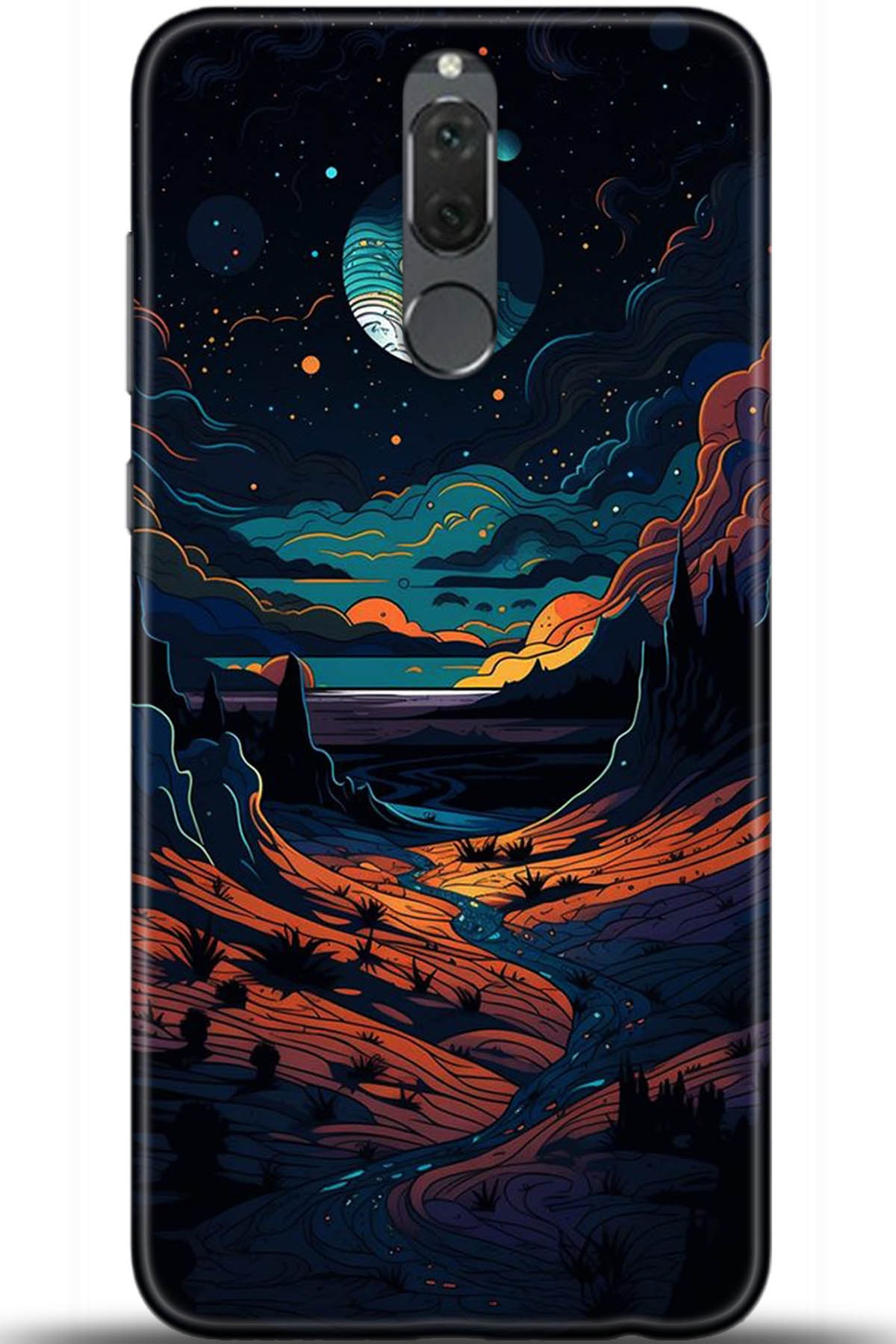 Huawei Mate 10 Lite Uyumlu Kılıf HD Baskılı Kılıf - Followed Institution 5275