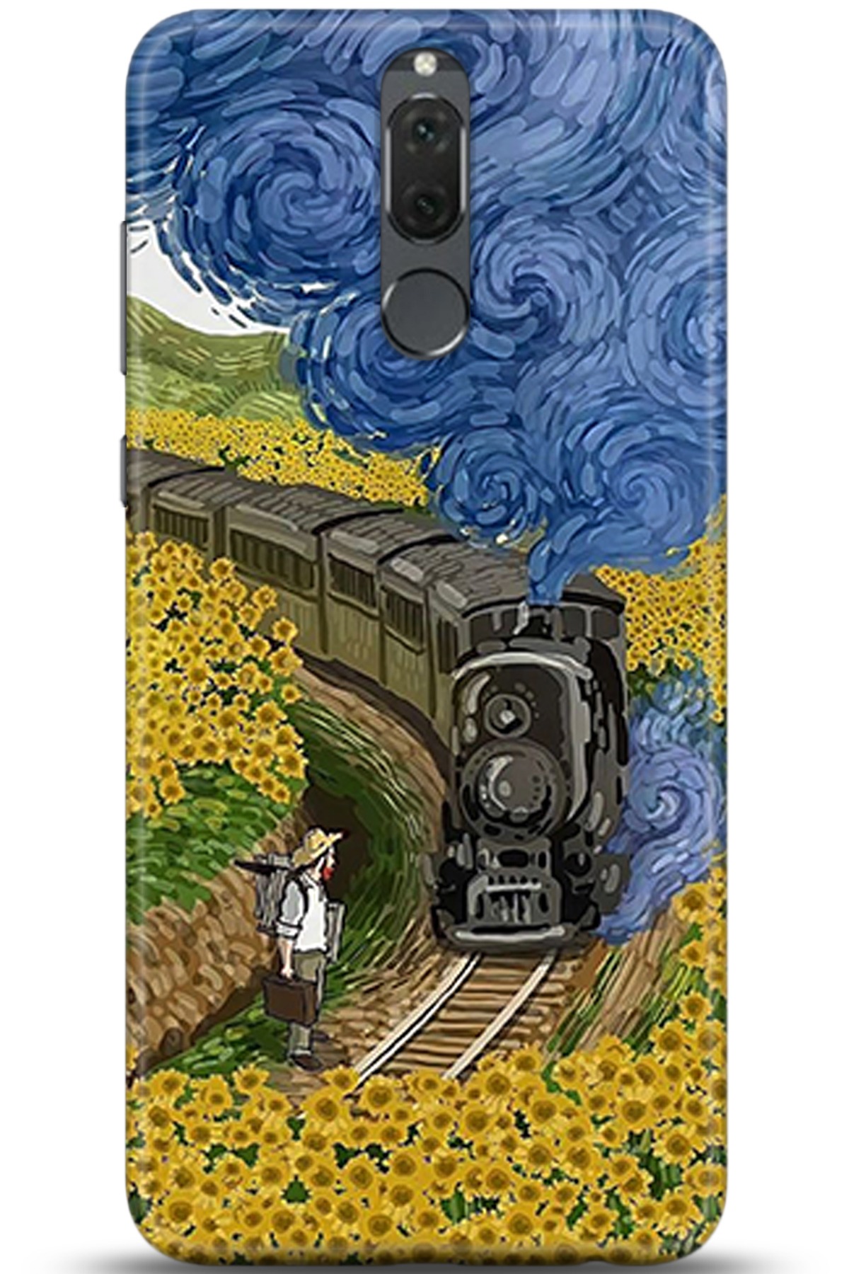 Huawei Mate 10 Lite Uyumlu Kılıf HD Baskılı Kılıf - Followed Institution 5344