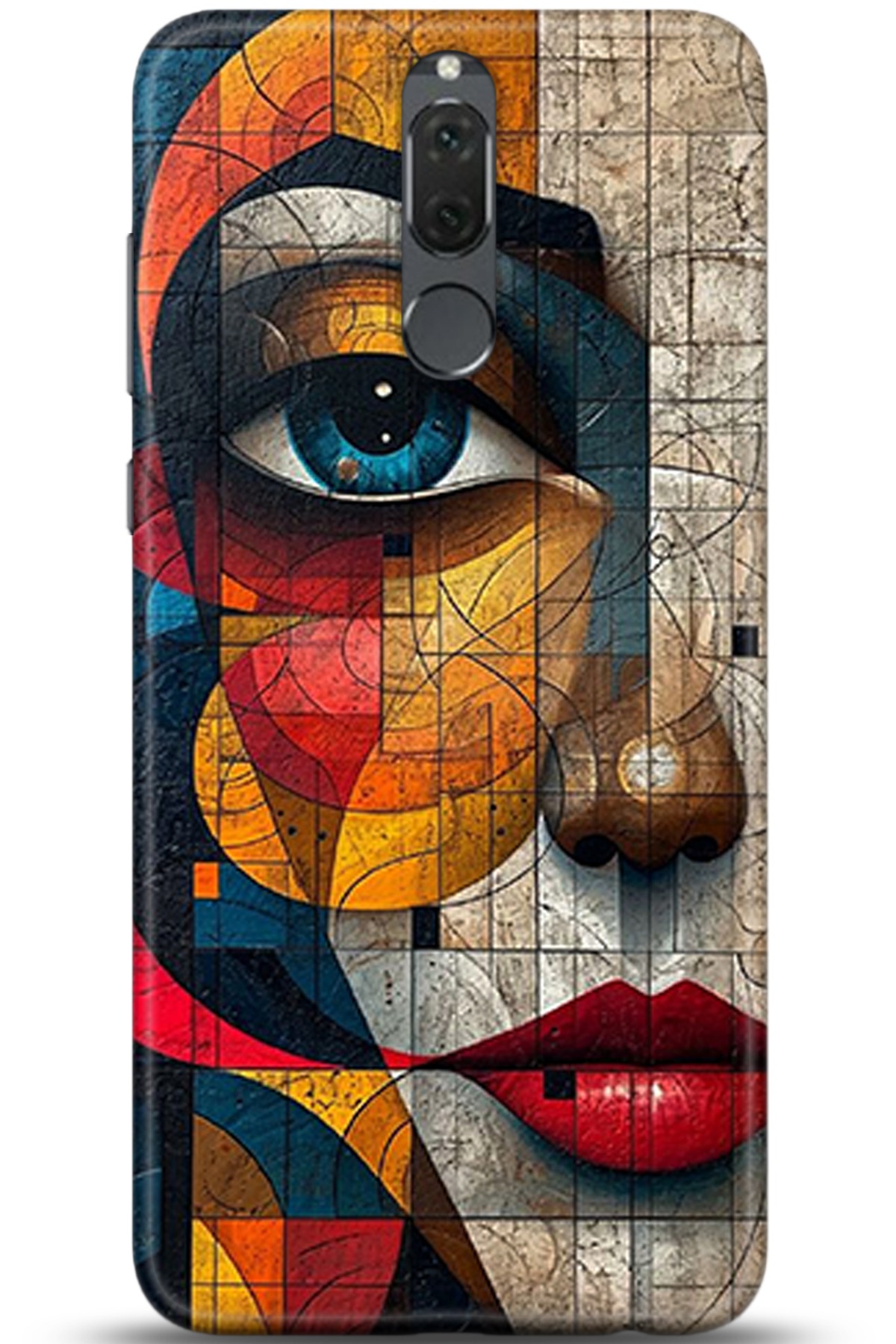 Huawei Mate 10 Lite Uyumlu Kılıf HD Baskılı Kılıf - Followed Institution 5366