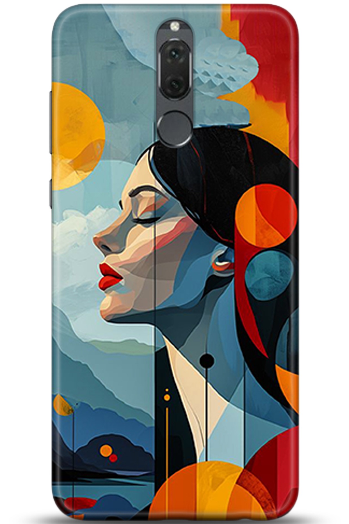 Huawei Mate 10 Lite Uyumlu Kılıf HD Baskılı Kılıf - Followed Institution 5367