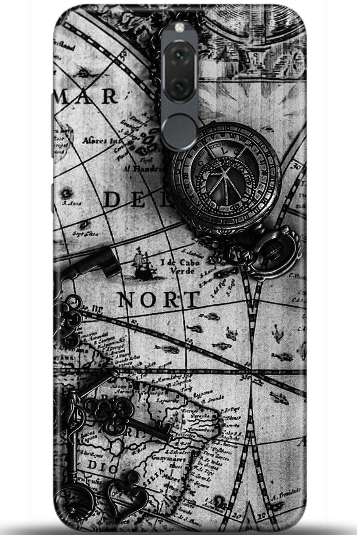 Huawei Mate 10 Lite Uyumlu Kılıf HD Baskılı Kılıf - Followed Institution 5381