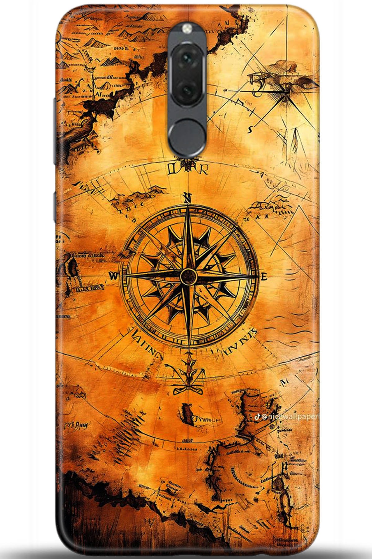 Huawei Mate 10 Lite Uyumlu Kılıf HD Baskılı Kılıf - Followed Institution 5383