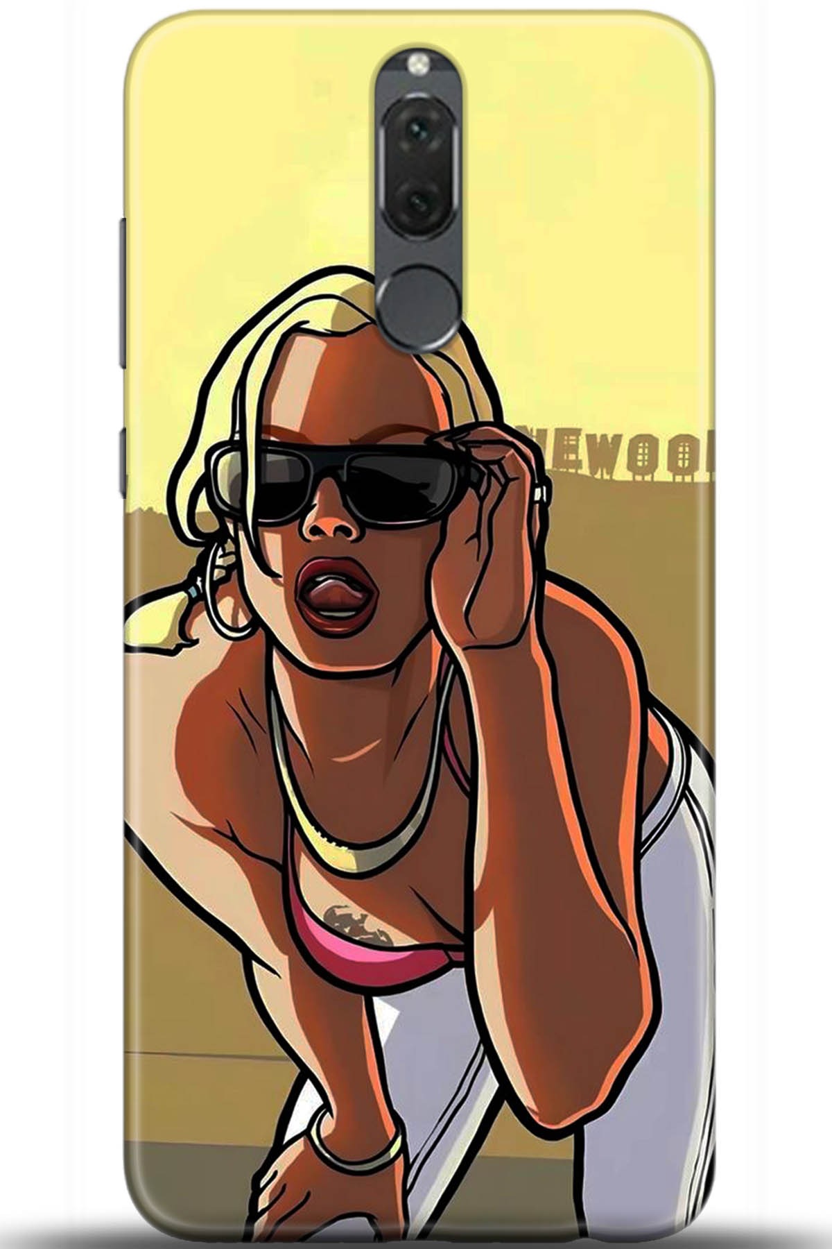 Huawei Mate 10 Lite Uyumlu Kılıf HD Baskılı Kılıf - Followed Institution 5412