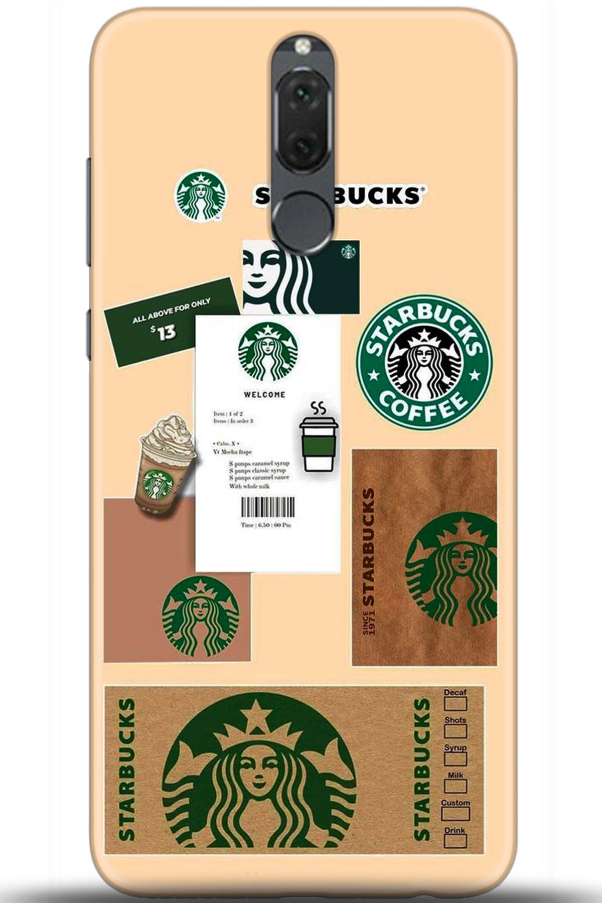 Huawei Mate 10 Lite Uyumlu Kılıf HD Baskılı Kılıf - Followed Institution 5470