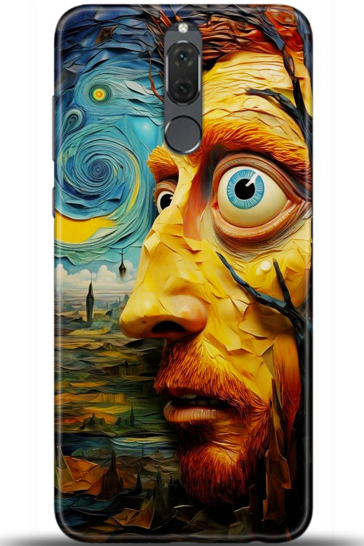 Huawei Mate 10 Lite Uyumlu Kılıf HD Baskılı Kılıf - Followed Institution 5714