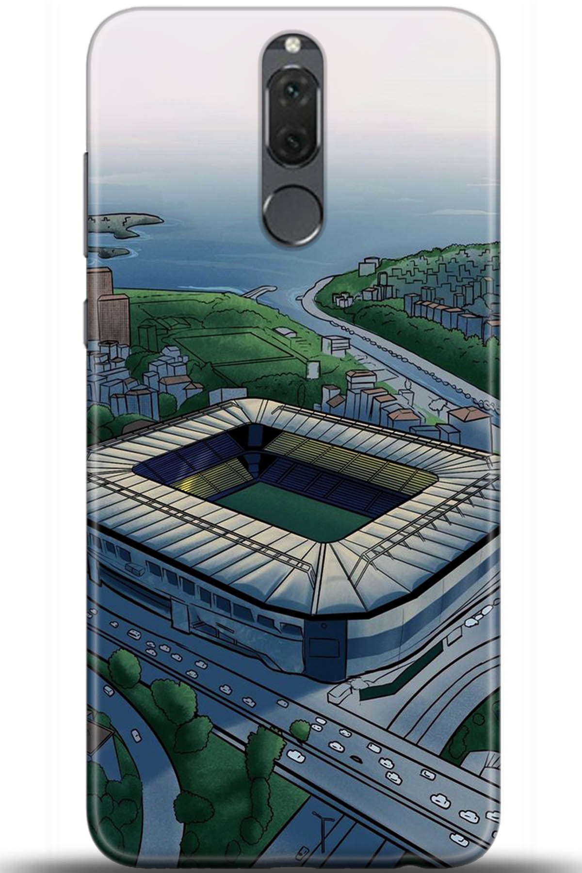 Huawei Mate 10 Lite Uyumlu Kılıf HD Baskılı Kılıf - Followed Institution 5715