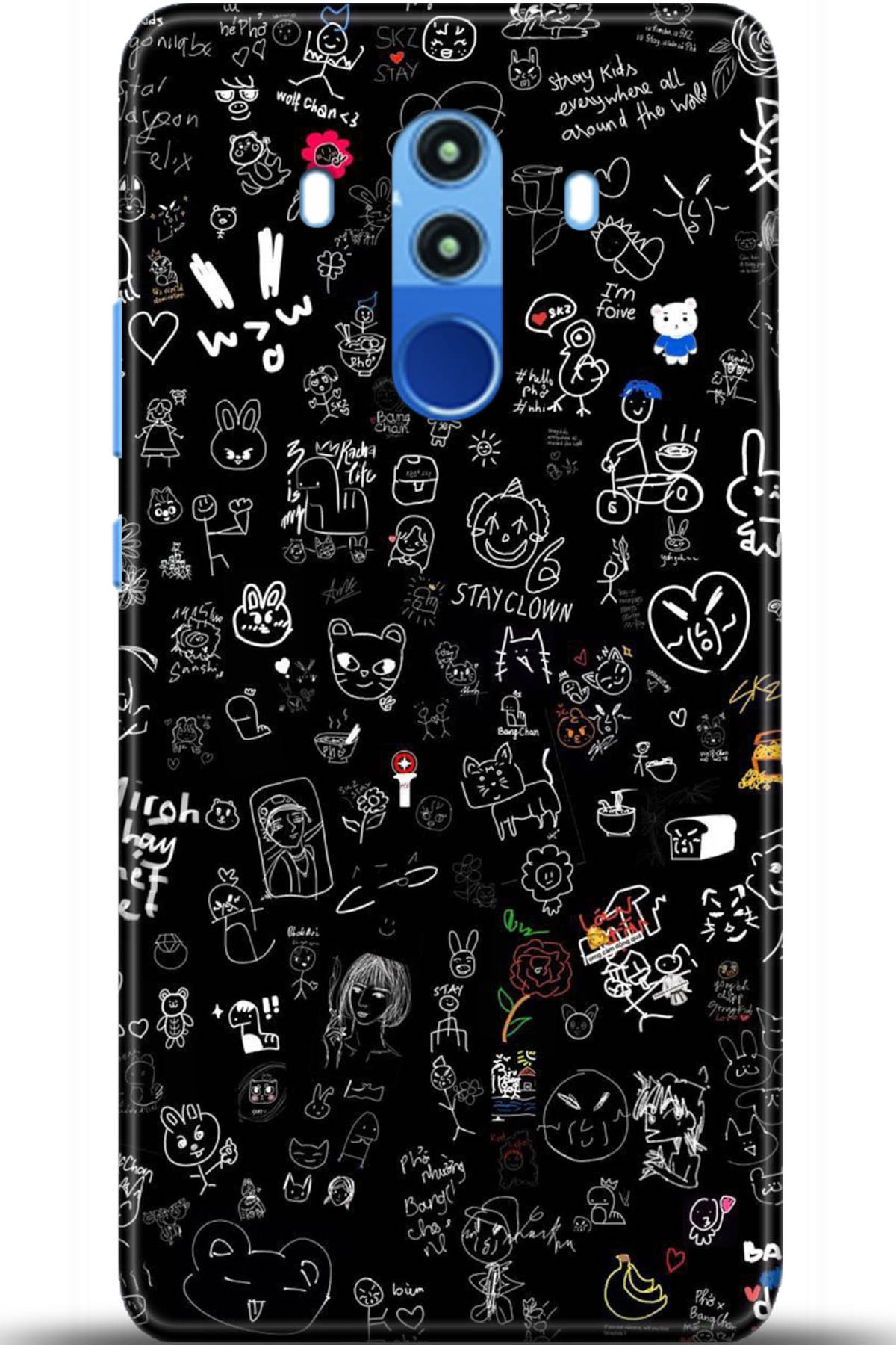 Huawei Mate 10 Pro Uyumlu Kılıf HD Baskılı Kılıf - Followed Institution 5143