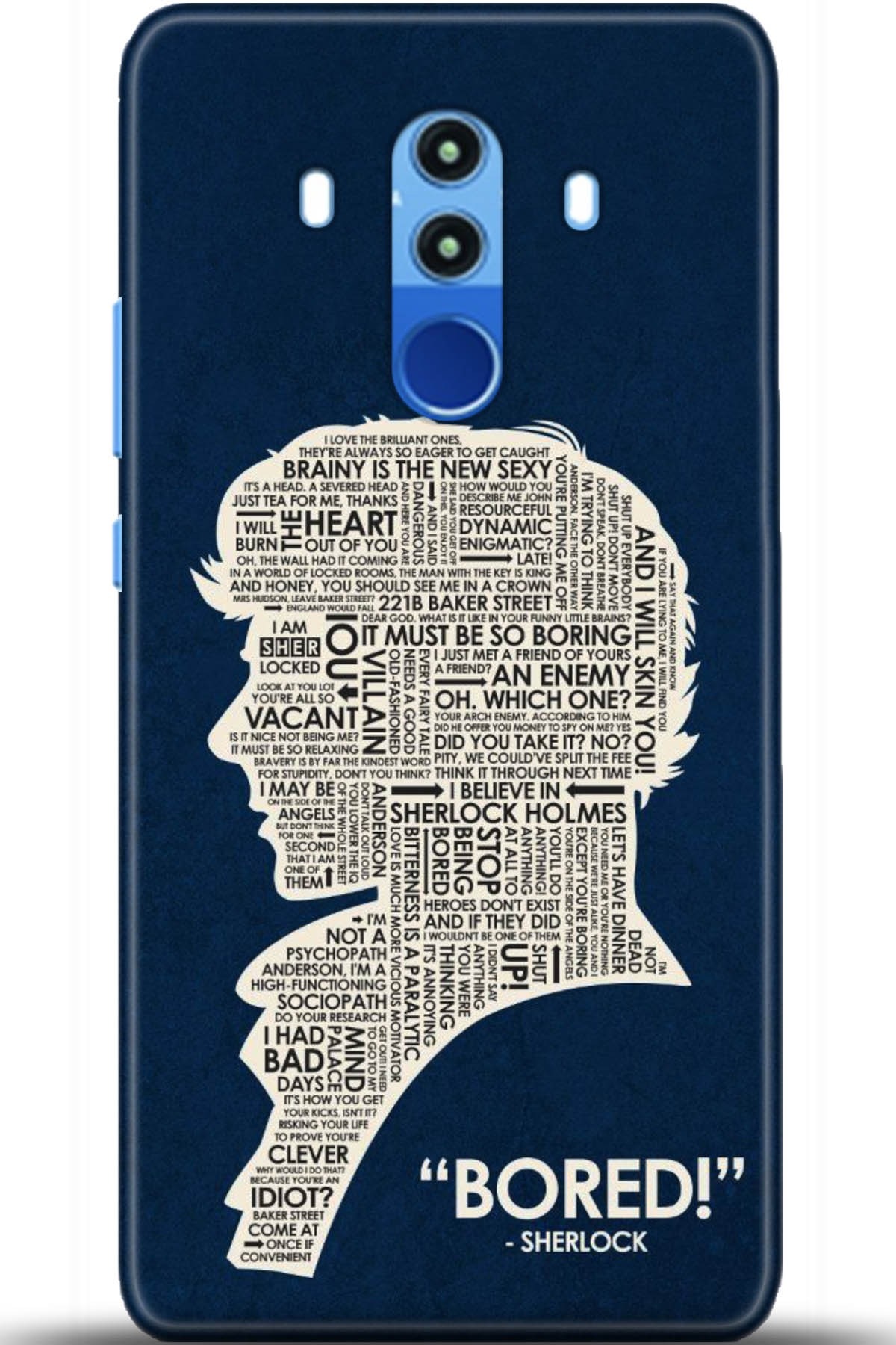 Huawei Mate 10 Pro Uyumlu Kılıf HD Baskılı Kılıf - Followed Institution 5156