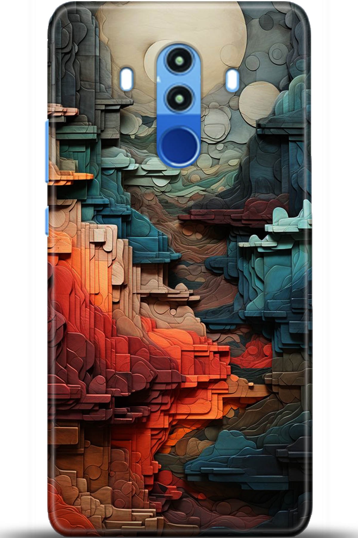 Huawei Mate 10 Pro Uyumlu Kılıf HD Baskılı Kılıf - Followed Institution 5218