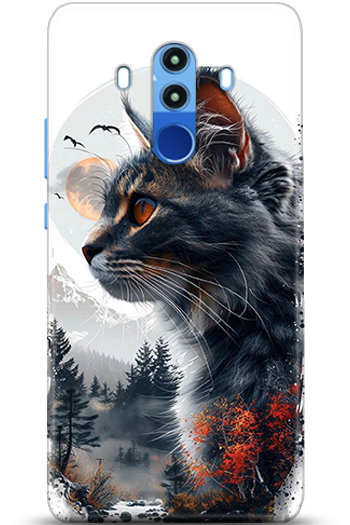 Huawei Mate 10 Pro Uyumlu Kılıf HD Baskılı Kılıf - Followed Institution 5319