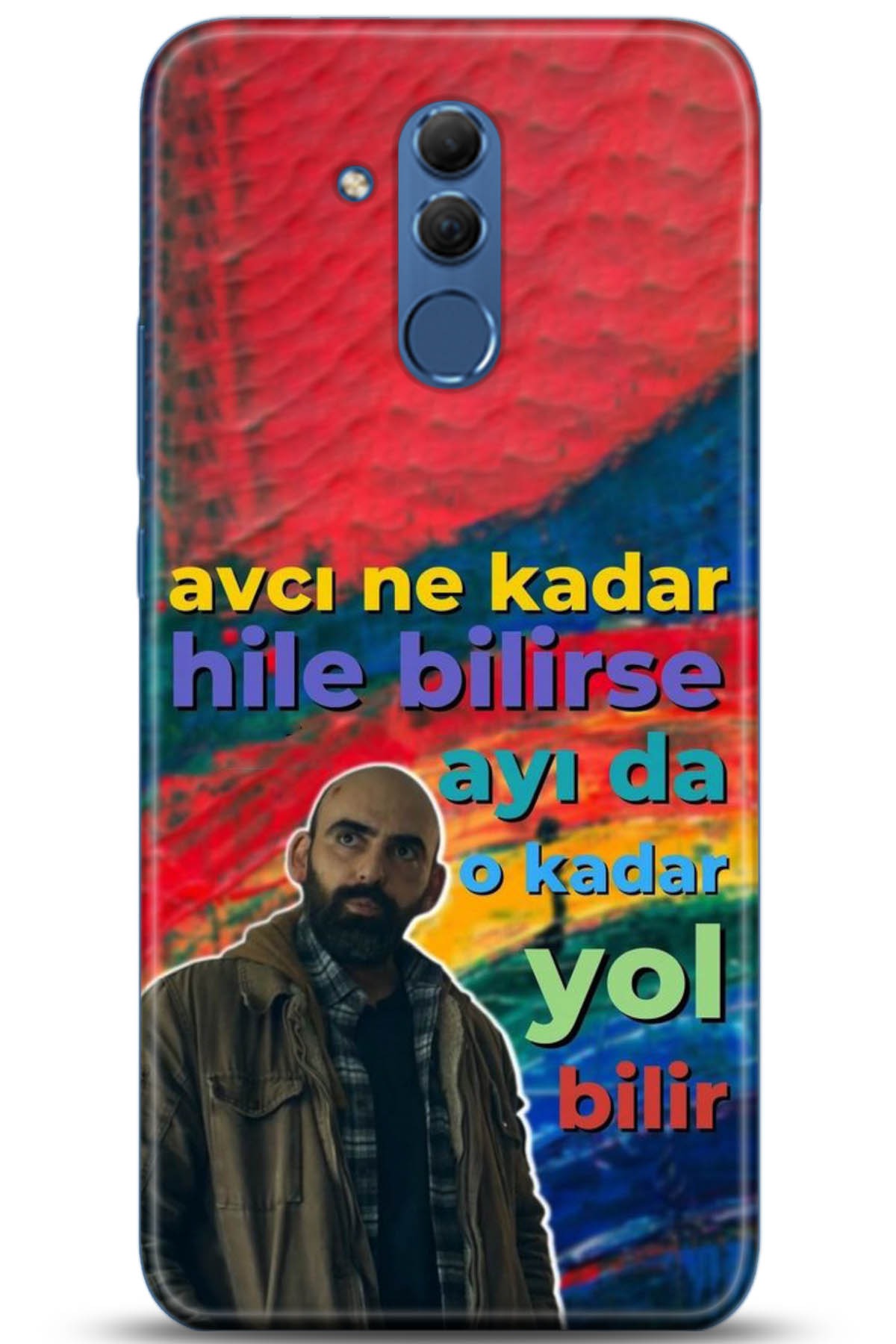 Huawei Mate 20 Lite Uyumlu Kılıf HD Baskılı Kılıf - Followed Institution 5006