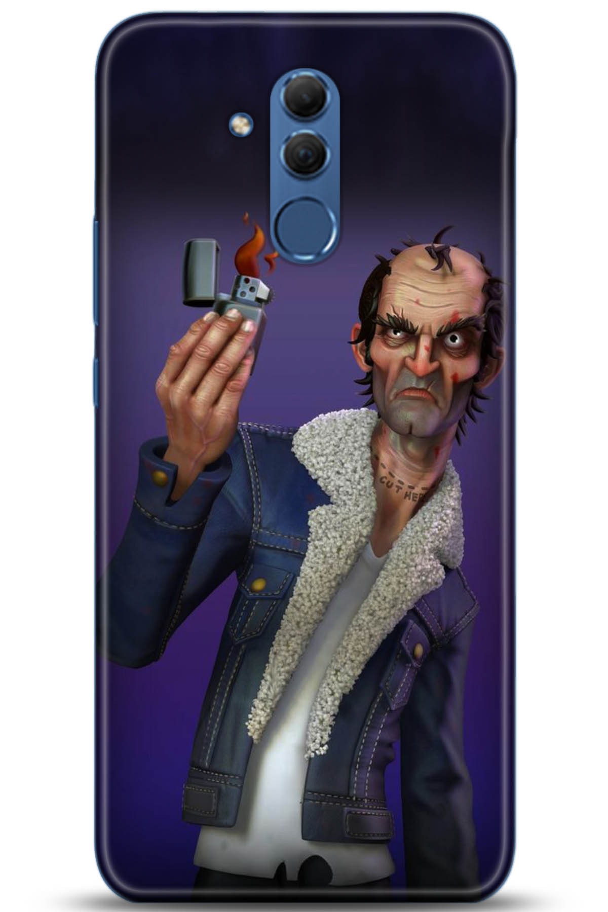 Huawei Mate 20 Lite Uyumlu Kılıf HD Baskılı Kılıf - Followed Institution 5038