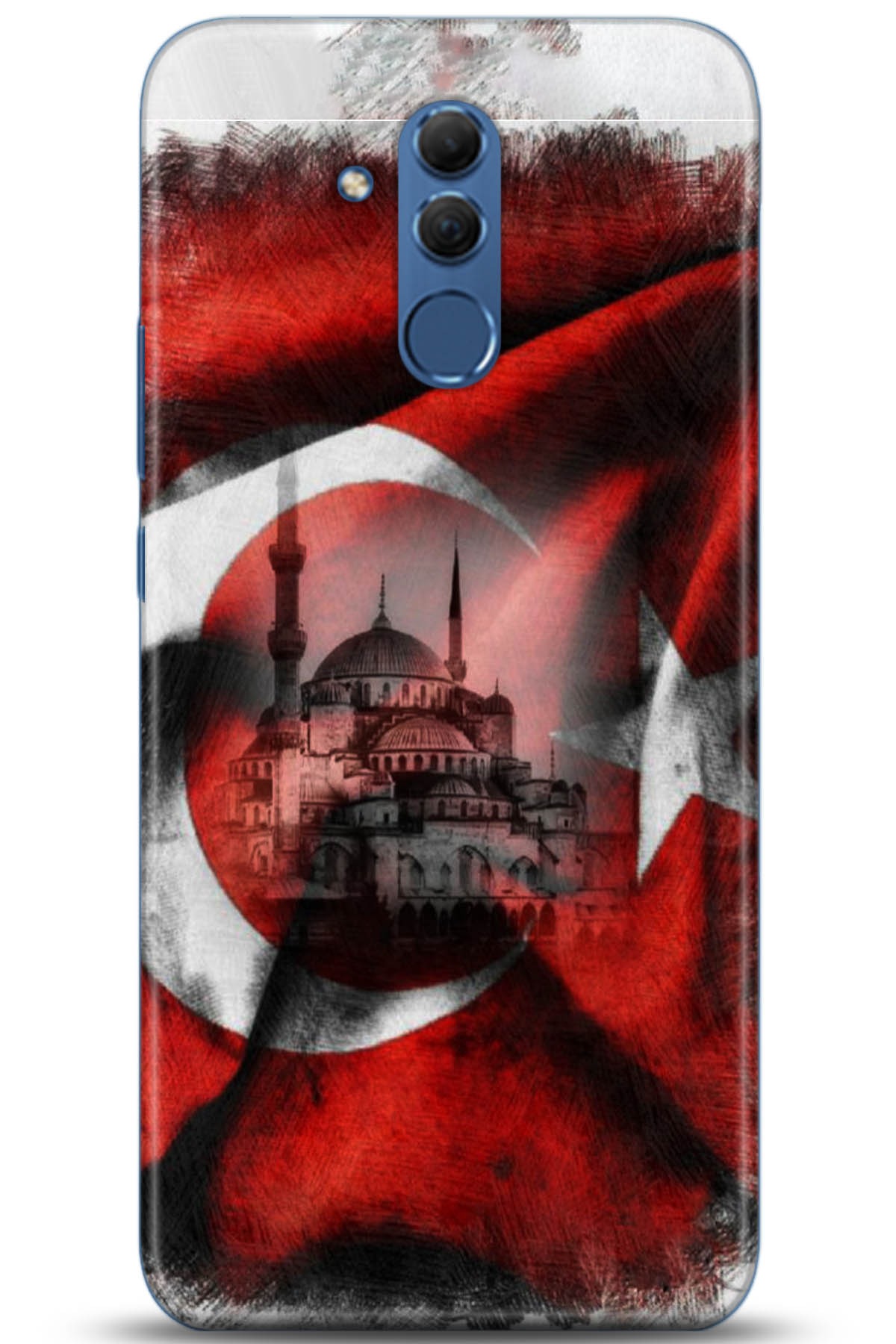 Huawei Mate 20 Lite Uyumlu Kılıf HD Baskılı Kılıf - Followed Institution 5178