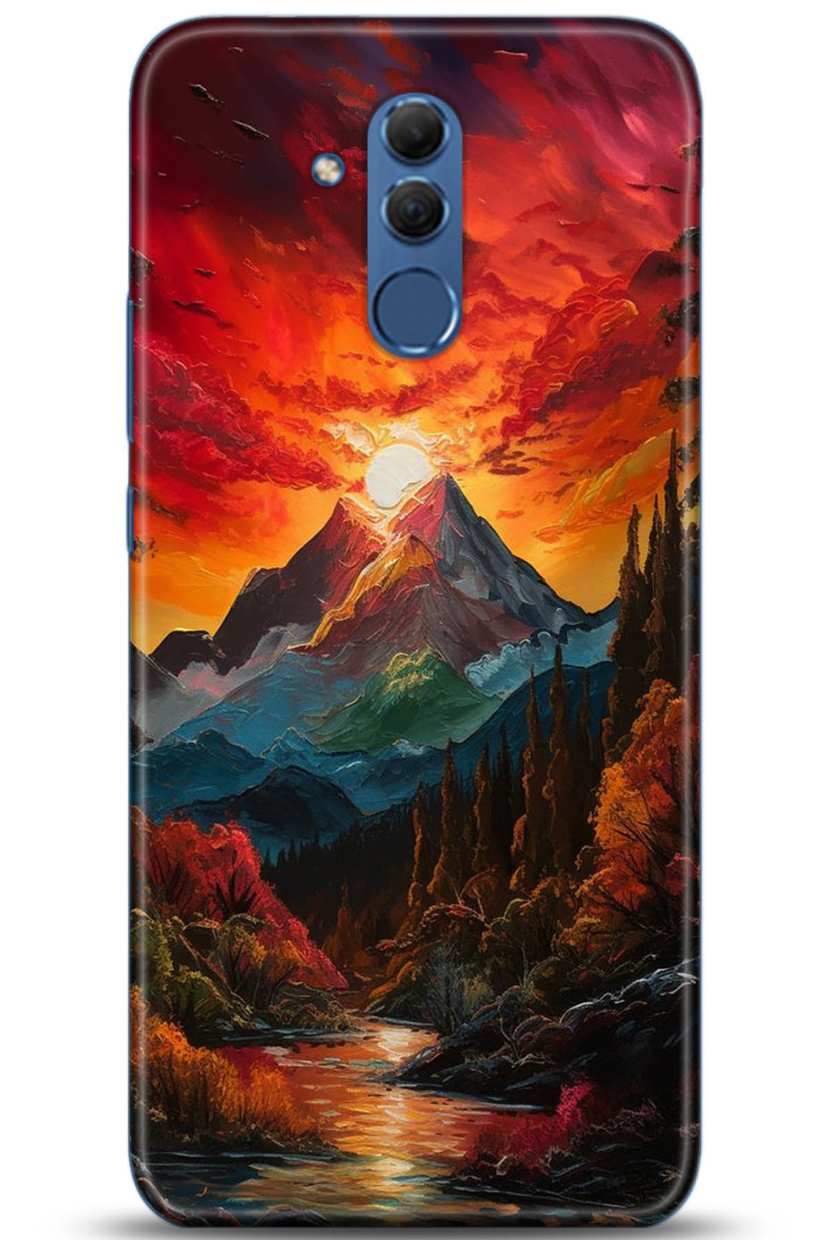 Huawei Mate 20 Lite Uyumlu Kılıf HD Baskılı Kılıf - Followed Institution 5224