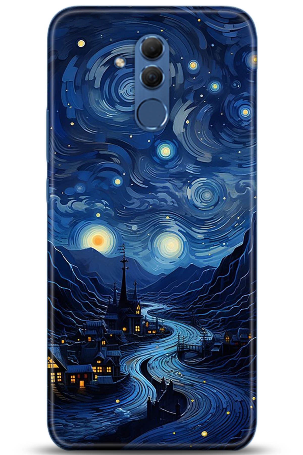 Huawei Mate 20 Lite Uyumlu Kılıf HD Baskılı Kılıf - Followed Institution 5276