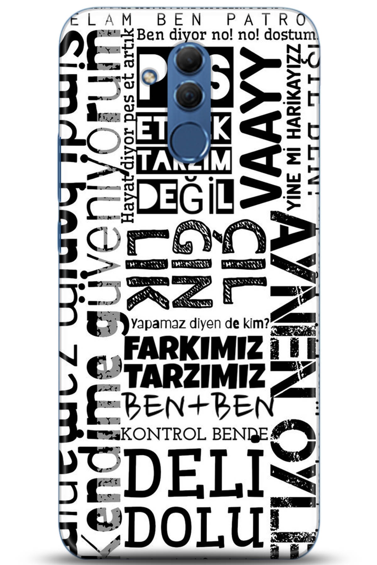 Huawei Mate 20 Lite Uyumlu Kılıf HD Baskılı Kılıf - Followed Institution 5281