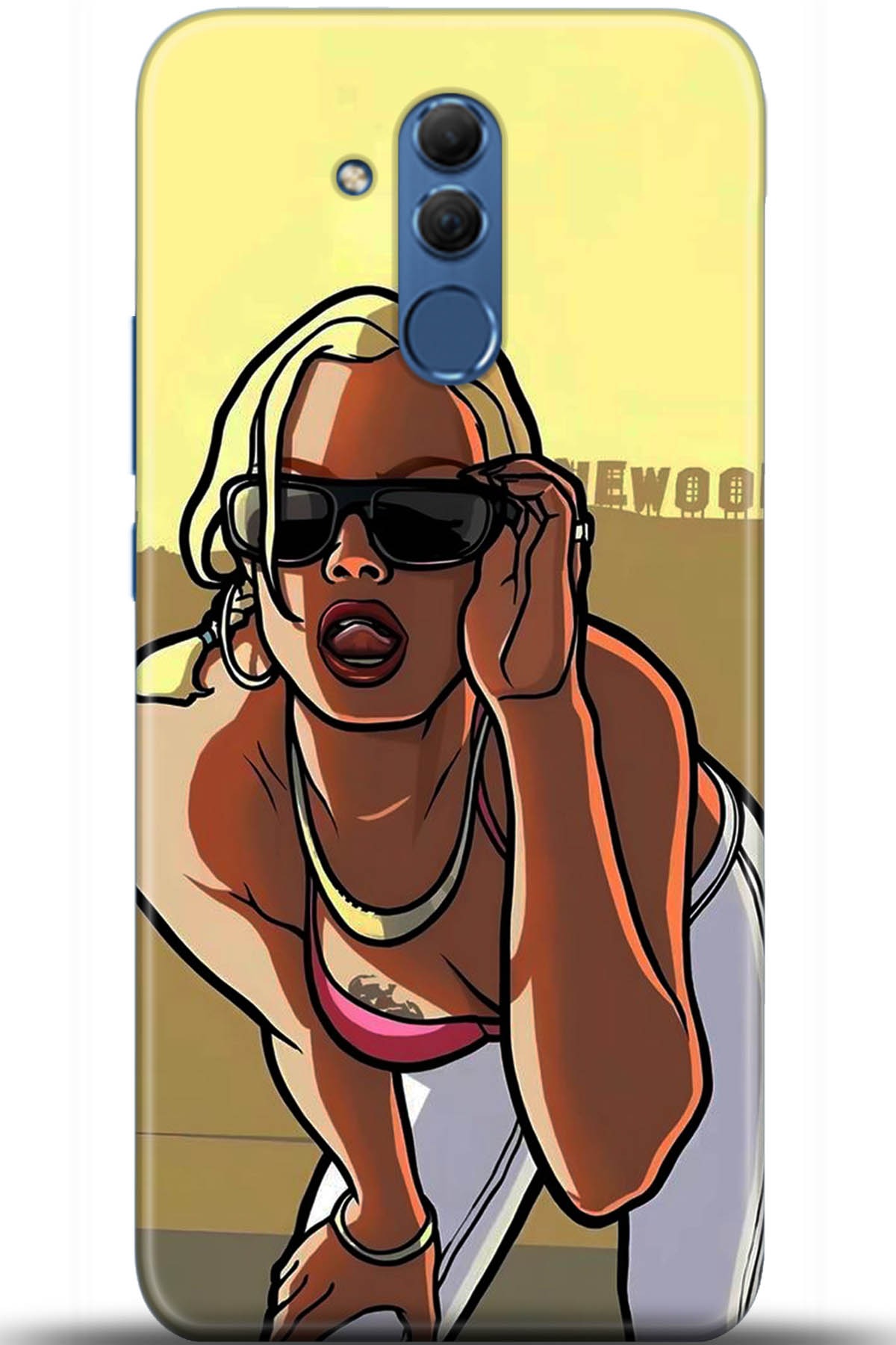 Huawei Mate 20 Lite Uyumlu Kılıf HD Baskılı Kılıf - Followed Institution 5412