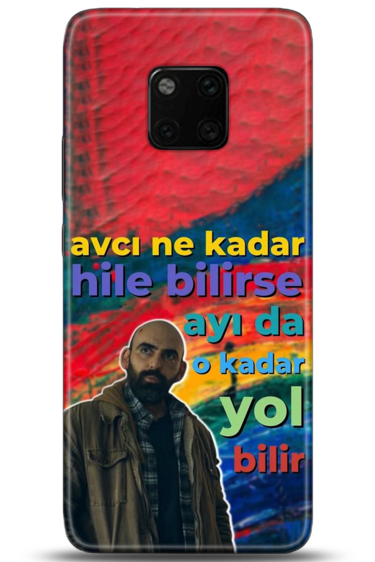 Huawei Mate 20 Pro Uyumlu Kılıf HD Baskılı Kılıf - Followed Institution 5006
