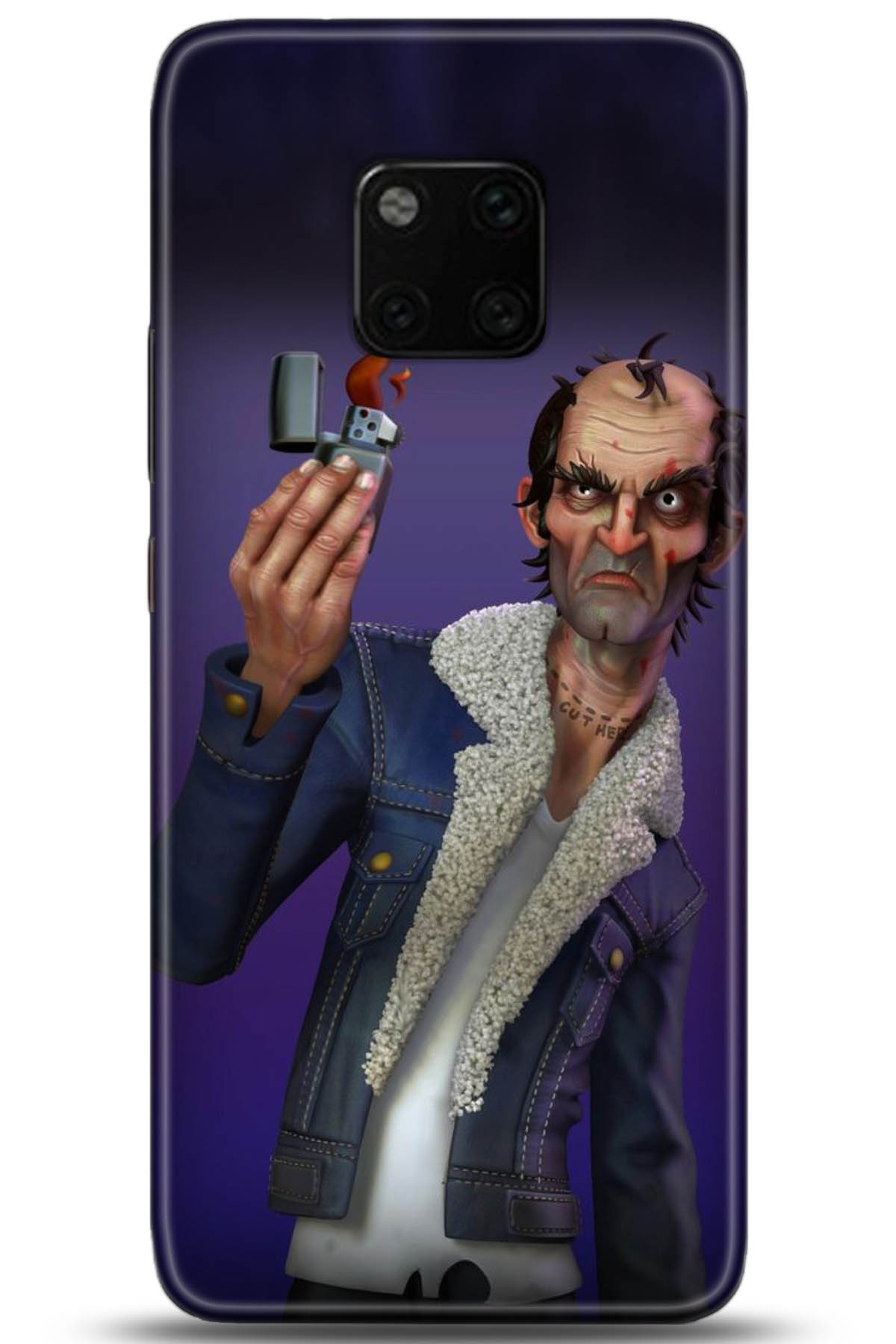 Huawei Mate 20 Pro Uyumlu Kılıf HD Baskılı Kılıf - Followed Institution 5038