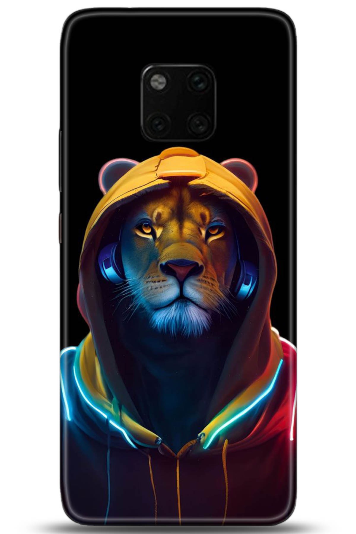 Huawei Mate 20 Pro Uyumlu Kılıf HD Baskılı Kılıf - Followed Institution 5057