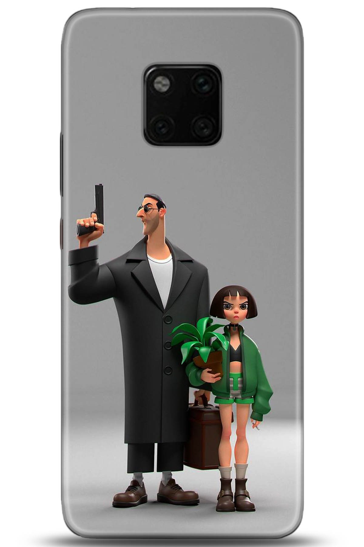 Huawei Mate 20 Pro Uyumlu Kılıf HD Baskılı Kılıf - Followed Institution 5079