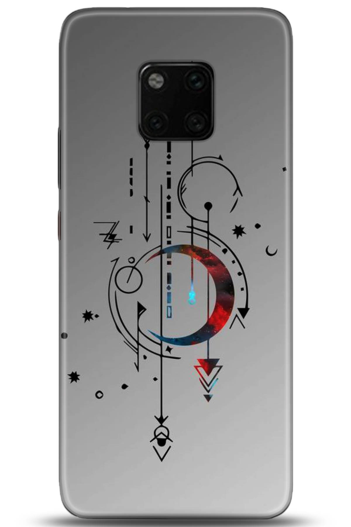 Huawei Mate 20 Pro Uyumlu Kılıf HD Baskılı Kılıf - Followed Institution 5182