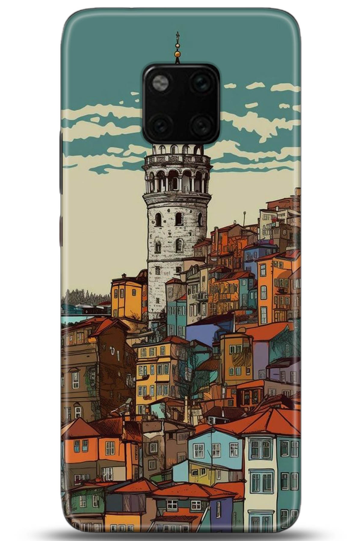 Huawei Mate 20 Pro Uyumlu Kılıf HD Baskılı Kılıf - Followed Institution 5199