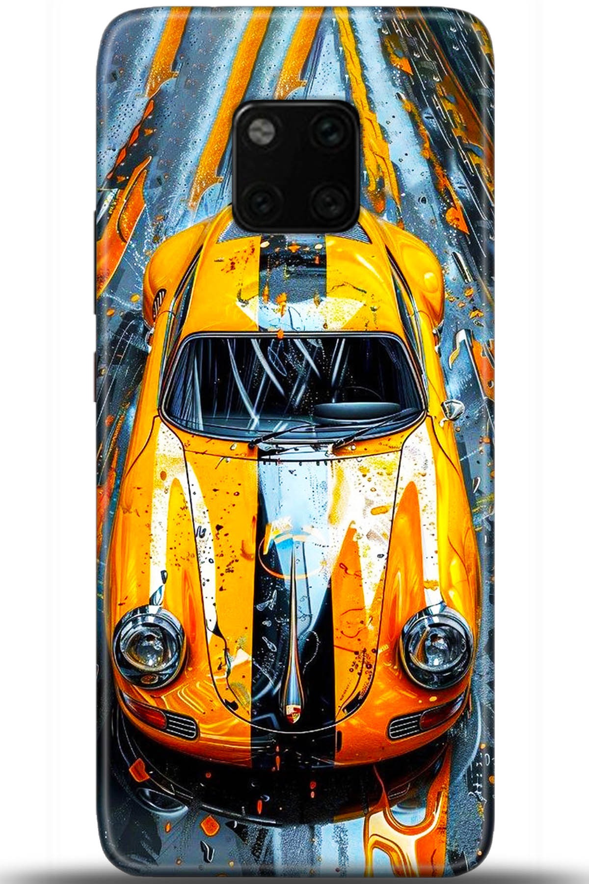 Huawei Mate 20 Pro Uyumlu Kılıf HD Baskılı Kılıf - Followed Institution 5405