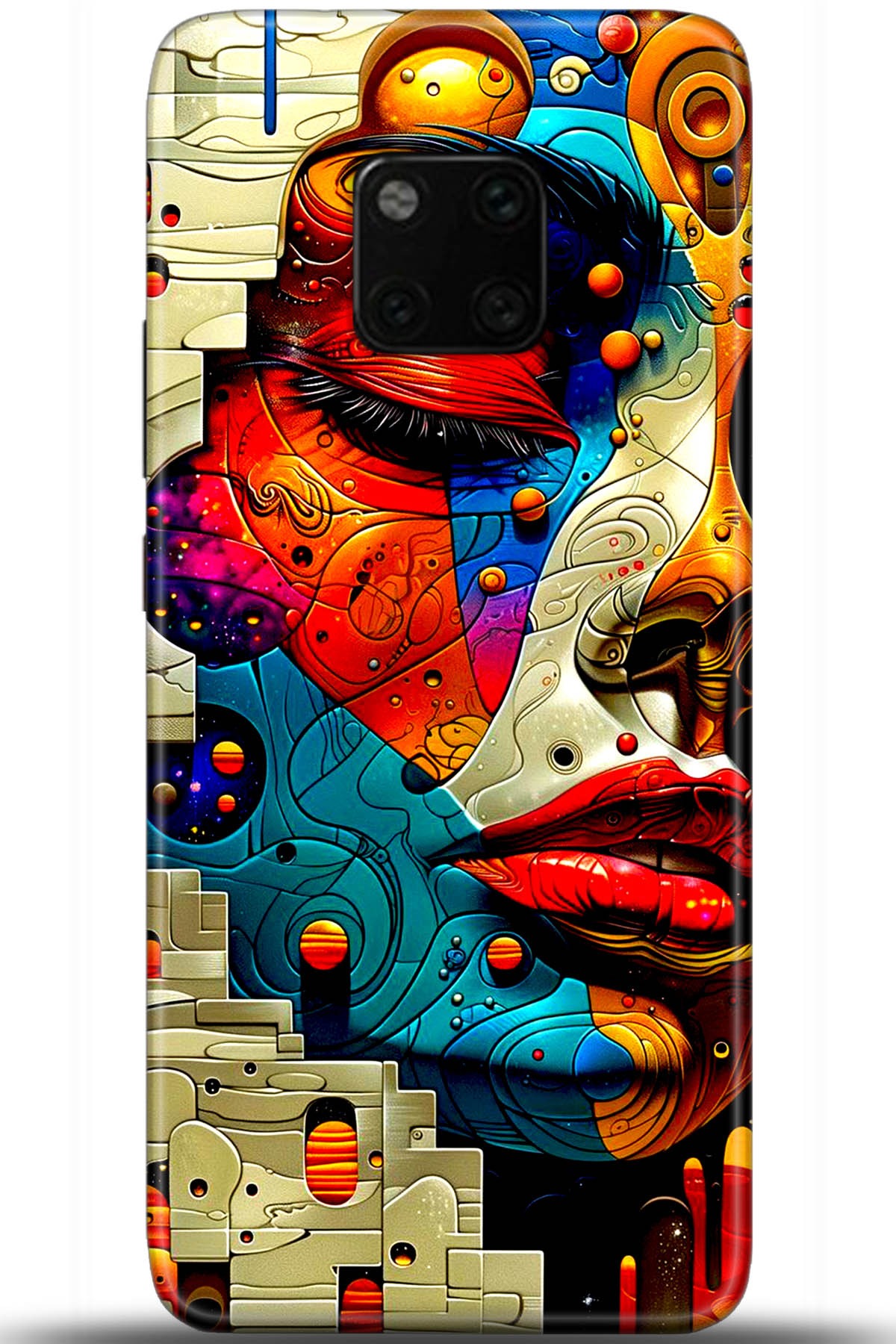 Huawei Mate 20 Pro Uyumlu Kılıf HD Baskılı Kılıf - Followed Institution 5422