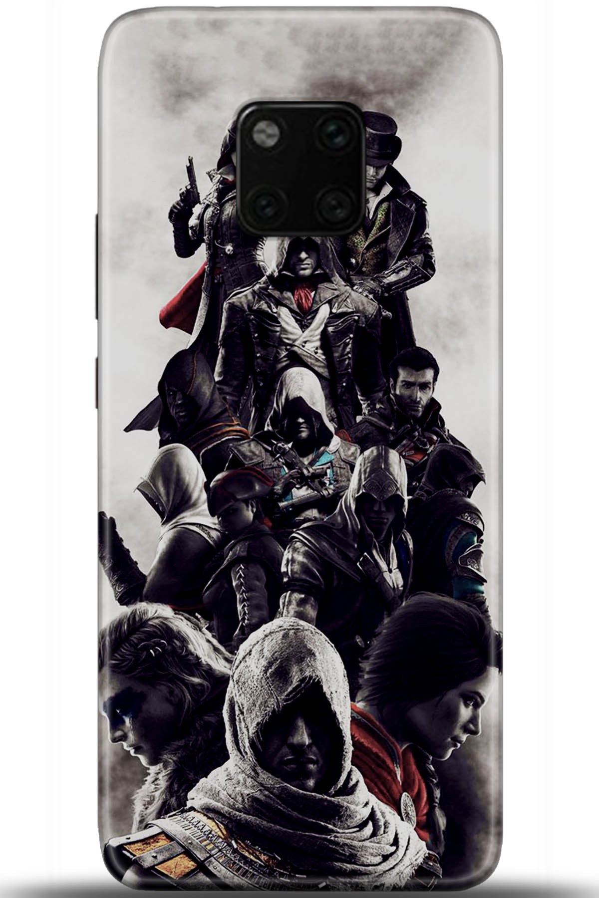 Huawei Mate 20 Pro Uyumlu Kılıf HD Baskılı Kılıf - Followed Institution 5426