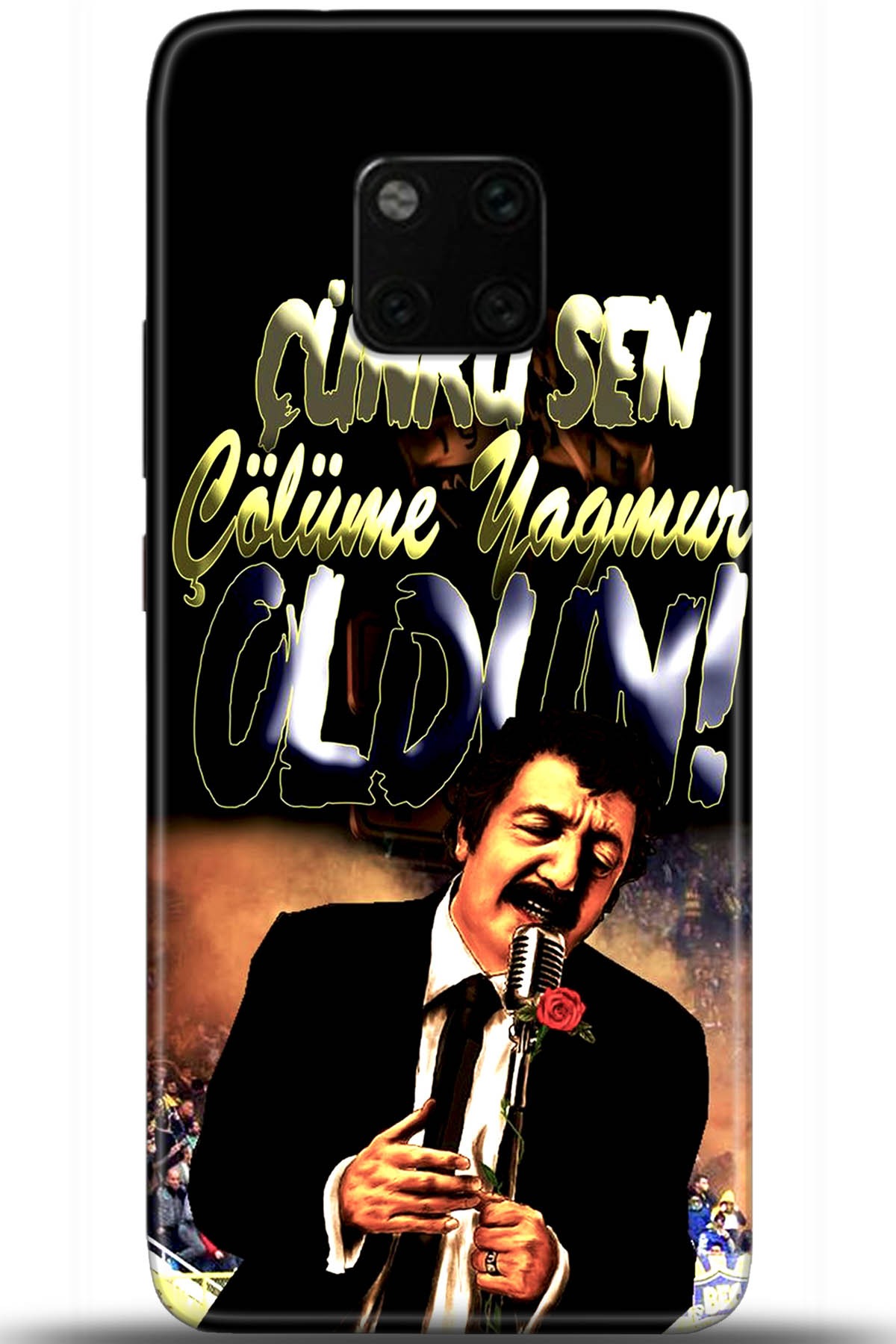 Huawei Mate 20 Pro Uyumlu Kılıf HD Baskılı Kılıf - Followed Institution 5449