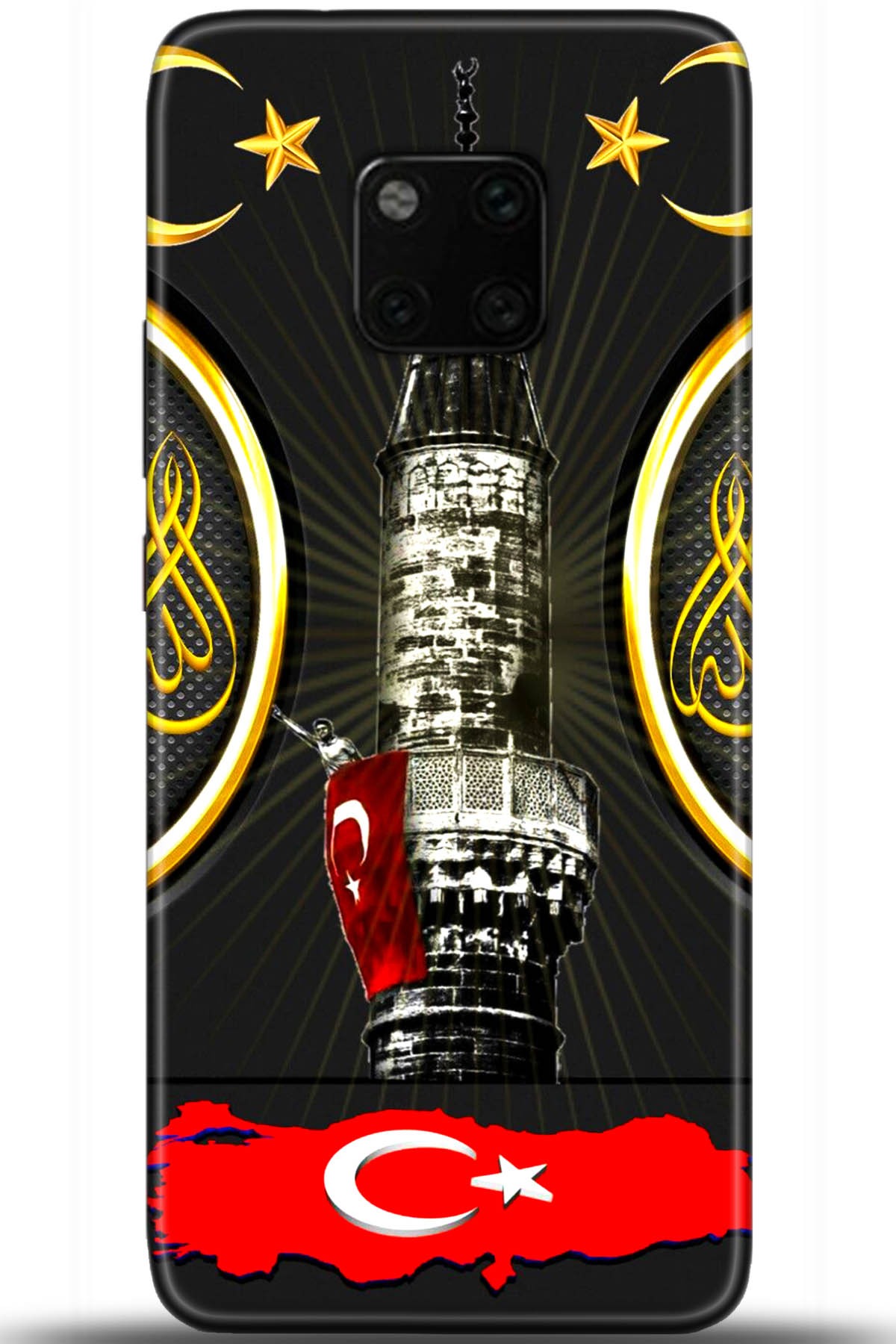 Huawei Mate 20 Pro Uyumlu Kılıf HD Baskılı Kılıf - Followed Institution 5486