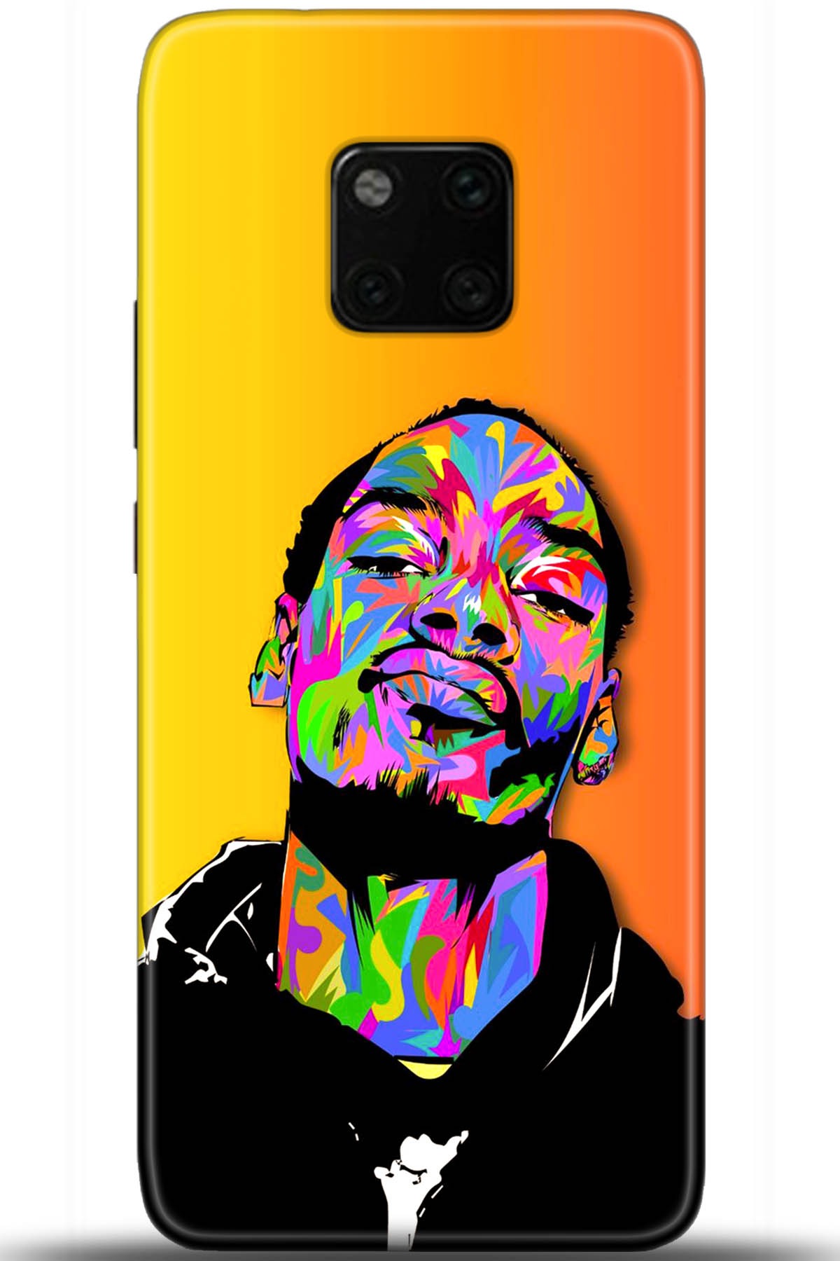 Huawei Mate 20 Pro Uyumlu Kılıf HD Baskılı Kılıf - Followed Institution 5573