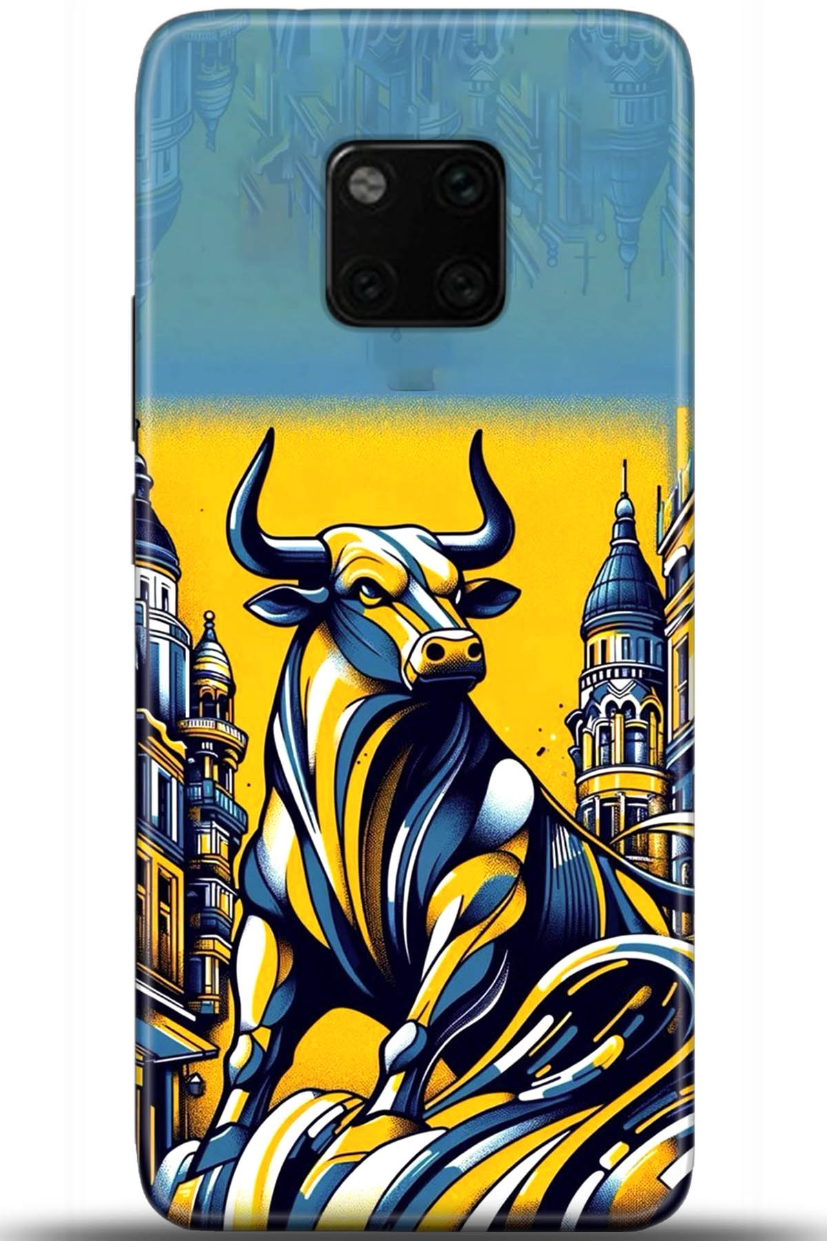 Huawei Mate 20 Pro Uyumlu Kılıf HD Baskılı Kılıf - Followed Institution 5661