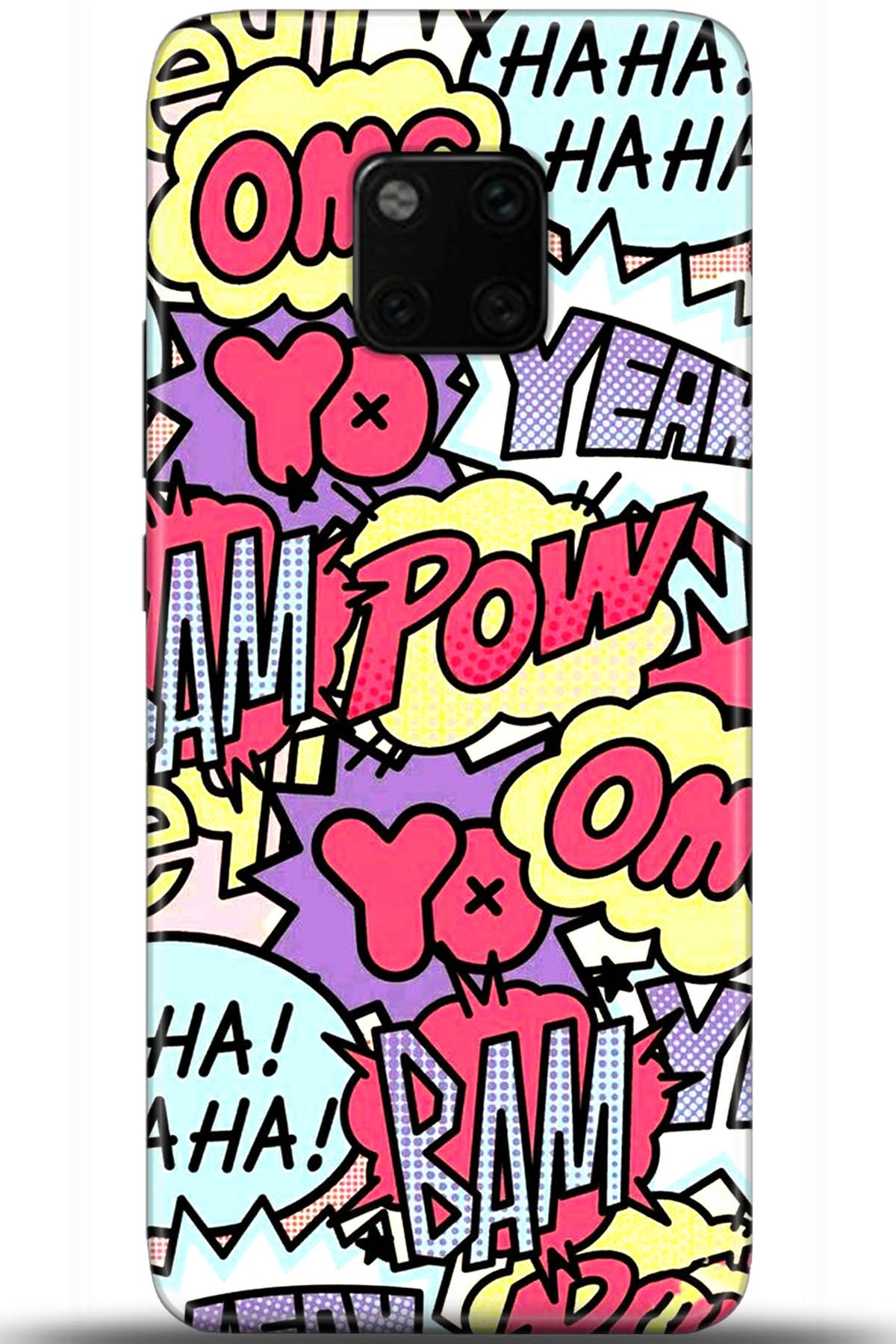 Huawei Mate 20 Pro Uyumlu Kılıf HD Baskılı Kılıf - Followed Institution 5682