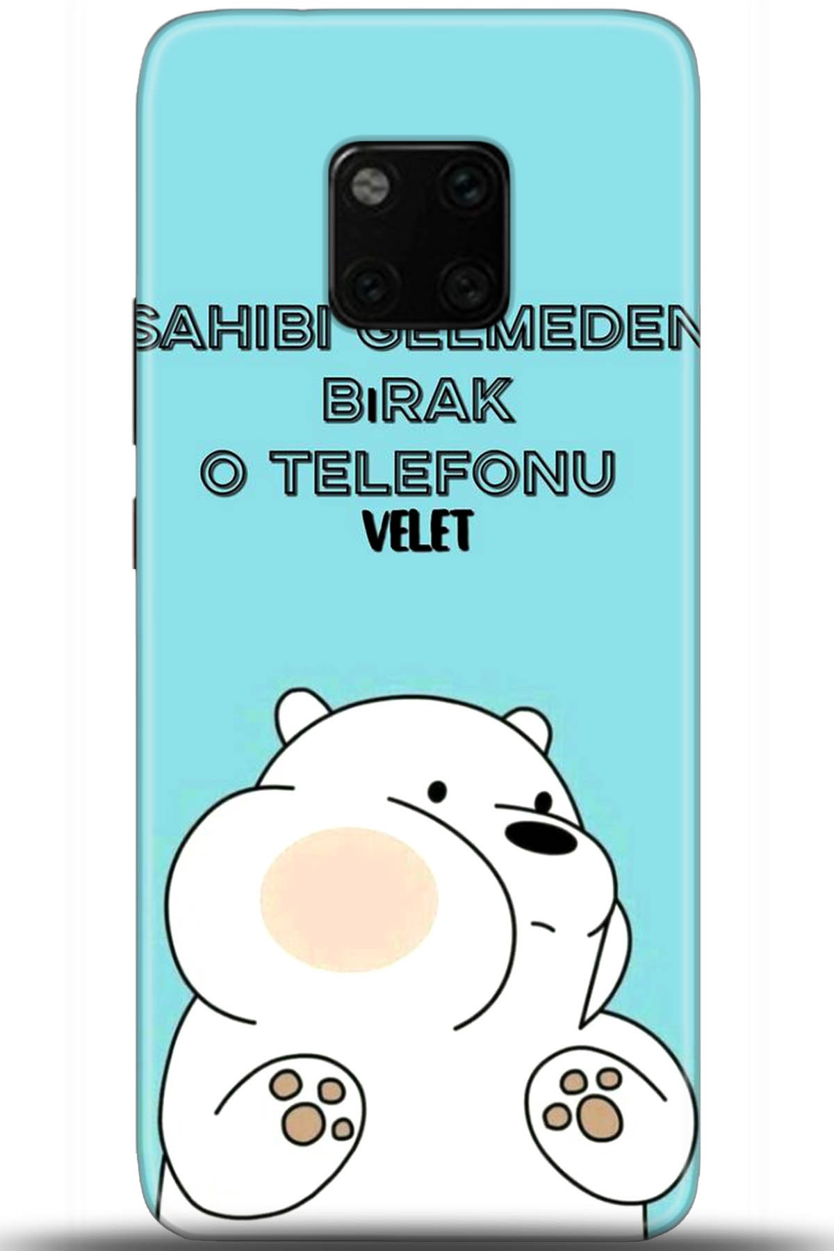 Huawei Mate 20 Pro Uyumlu Kılıf HD Baskılı Kılıf - Followed Institution 5687