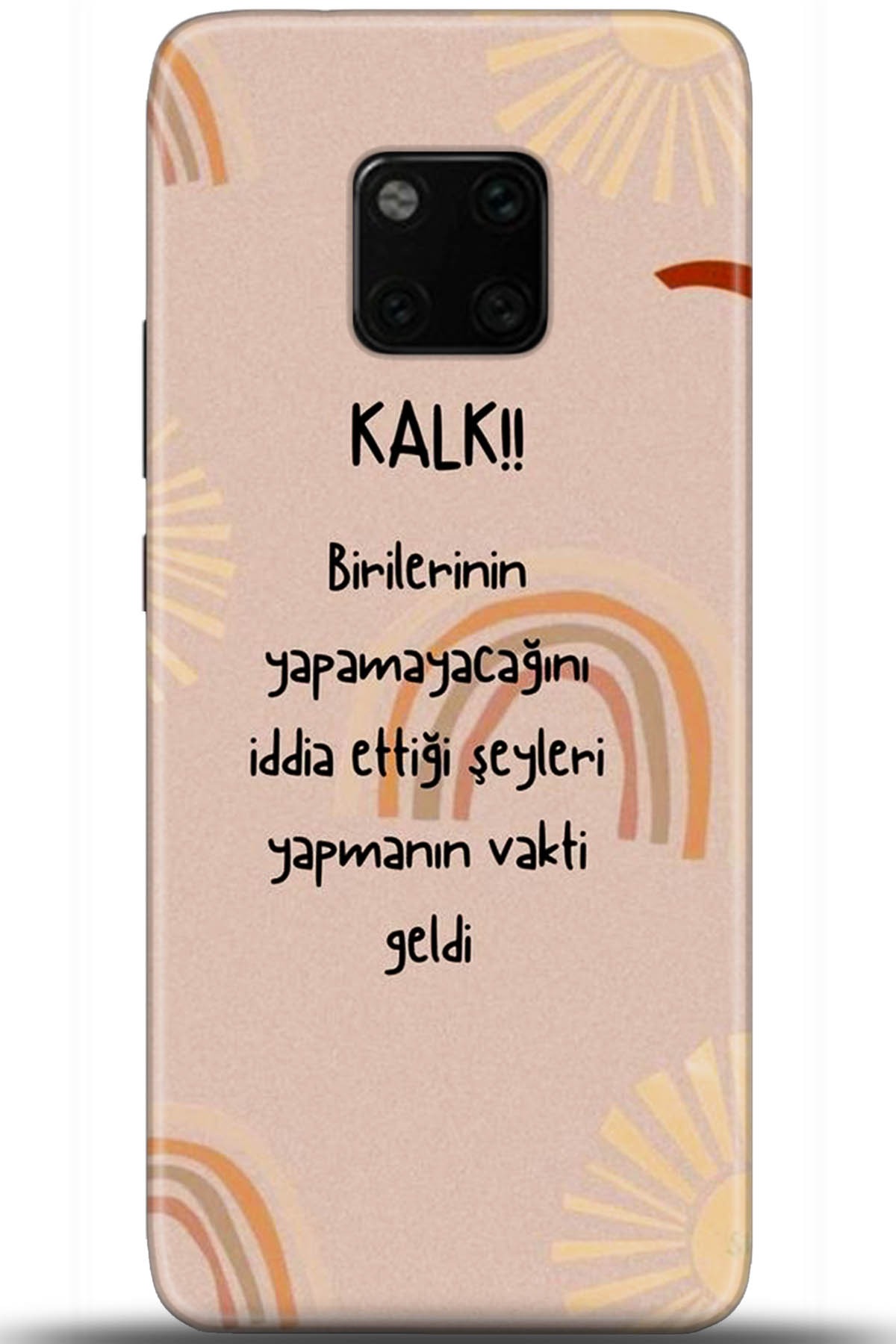 Huawei Mate 20 Pro Uyumlu Kılıf HD Baskılı Kılıf - Followed Institution 5688