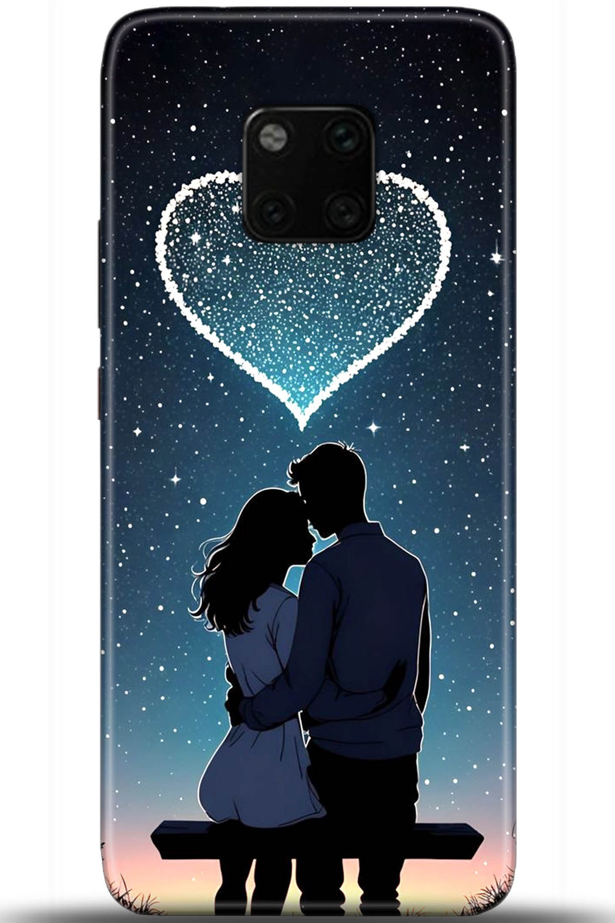 Huawei Mate 20 Pro Uyumlu Kılıf HD Baskılı Kılıf - Followed Institution 5691