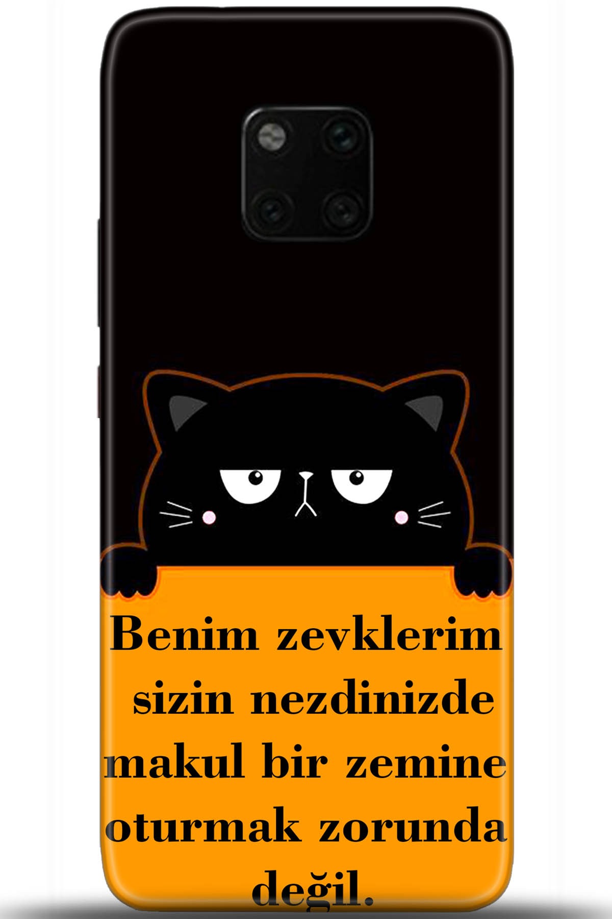 Huawei Mate 20 Pro Uyumlu Kılıf HD Baskılı Kılıf - Followed Institution 5720