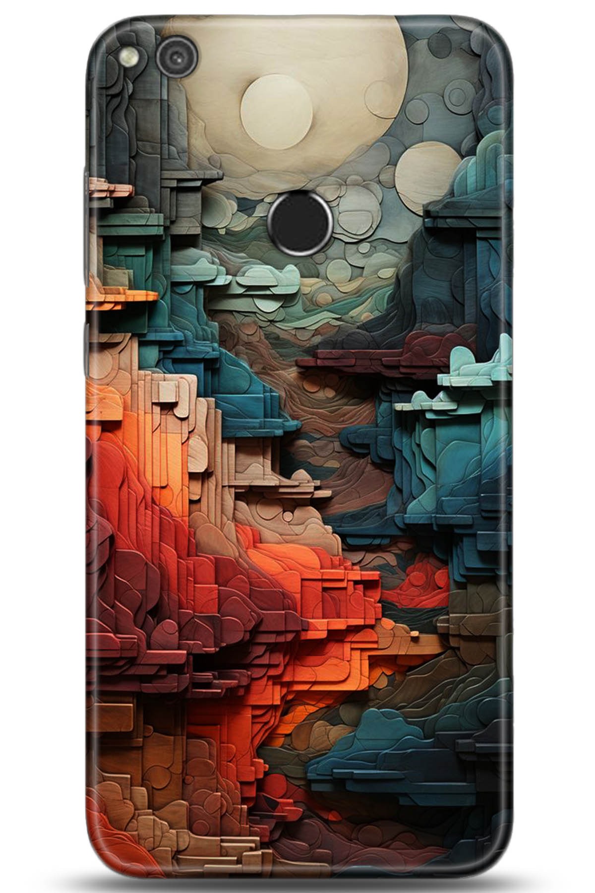 Huawei P9 Lite 2017 Uyumlu Kılıf HD Baskılı Kılıf - Followed Institution 5218