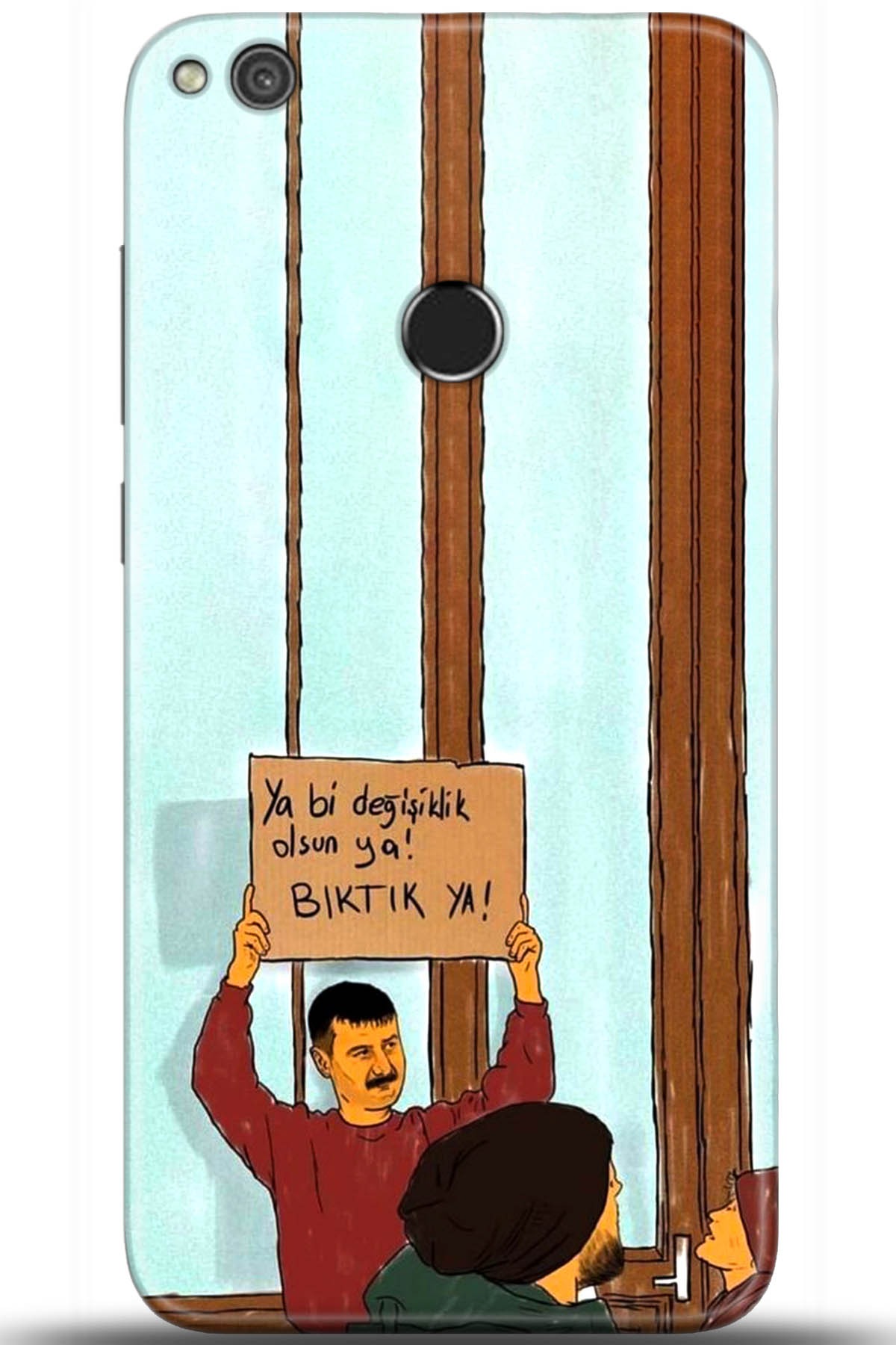 Huawei P9 Lite 2017 Uyumlu Kılıf HD Baskılı Kılıf - Followed Institution 5594