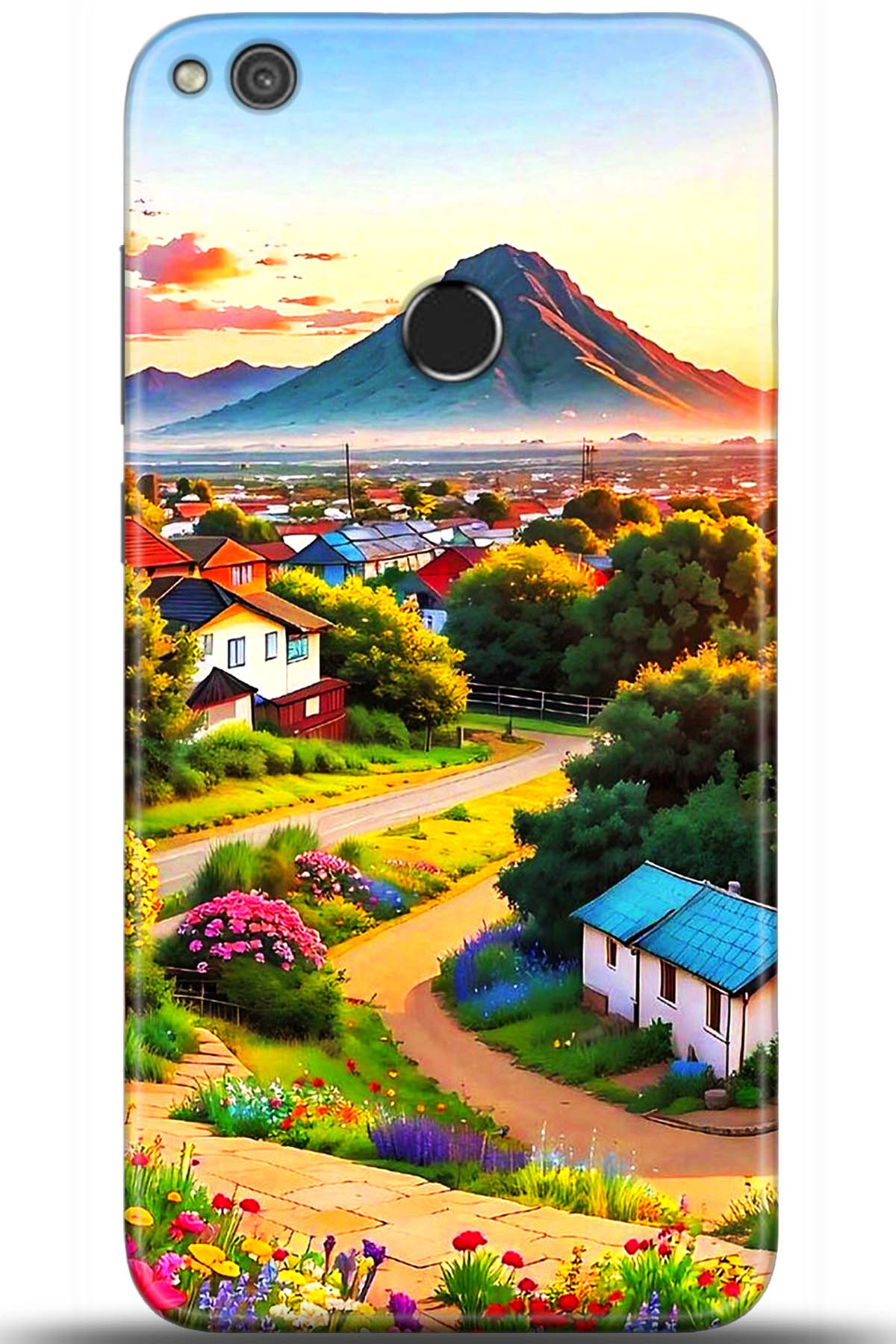 Huawei P9 Lite 2017 Uyumlu Kılıf HD Baskılı Kılıf - Followed Institution 5605