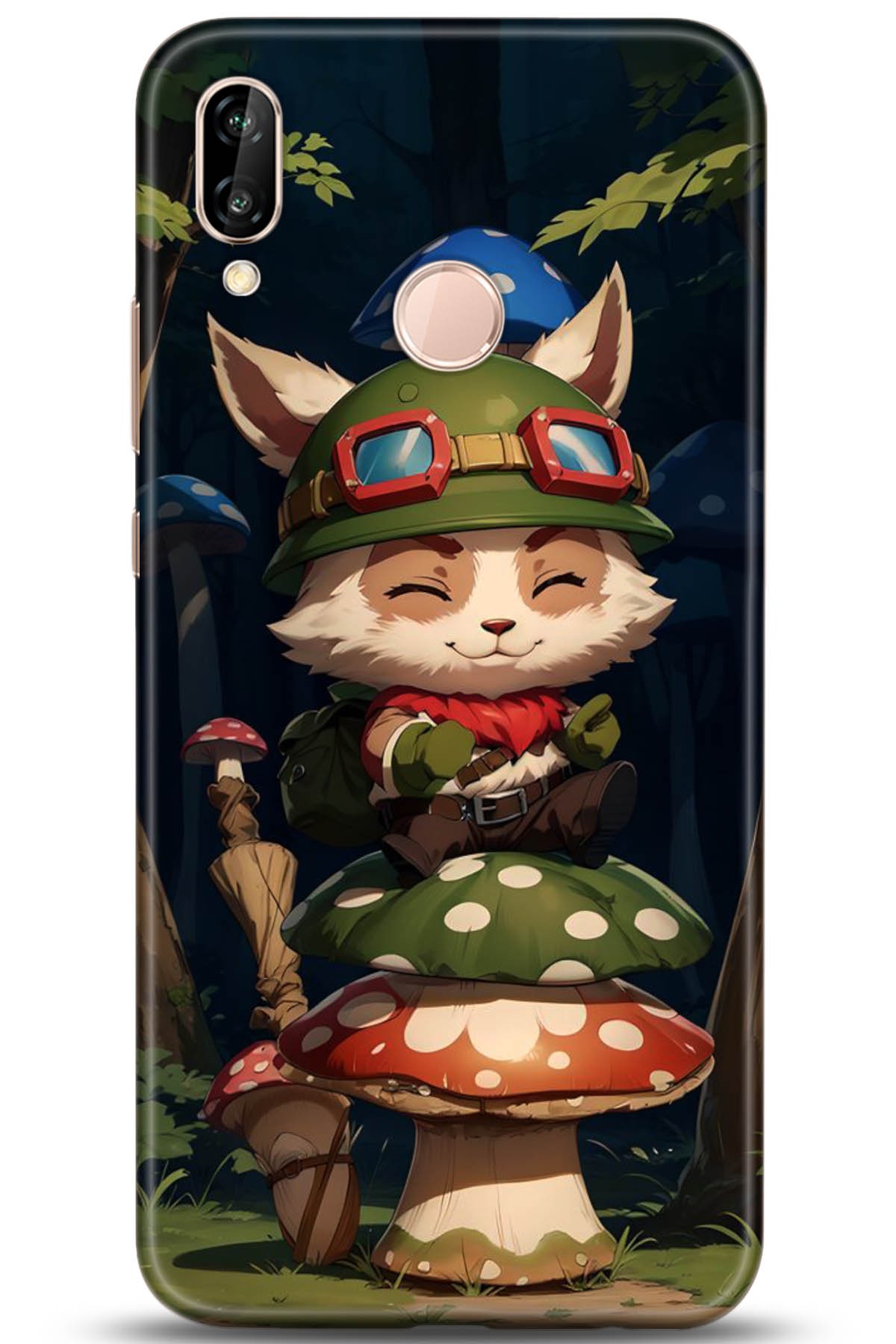 Huawei P20 Lite Uyumlu Kılıf HD Baskılı Kılıf - Followed Institution 5097