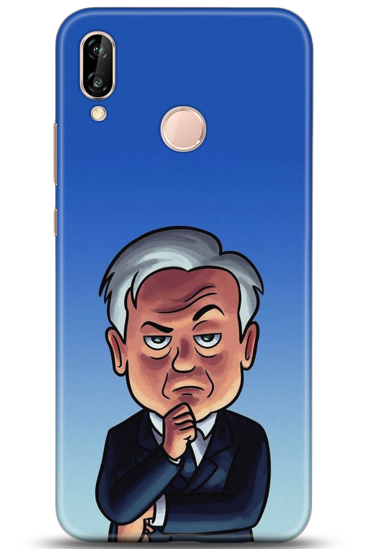 Huawei P20 Lite Uyumlu Kılıf HD Baskılı Kılıf - Followed Institution 5107