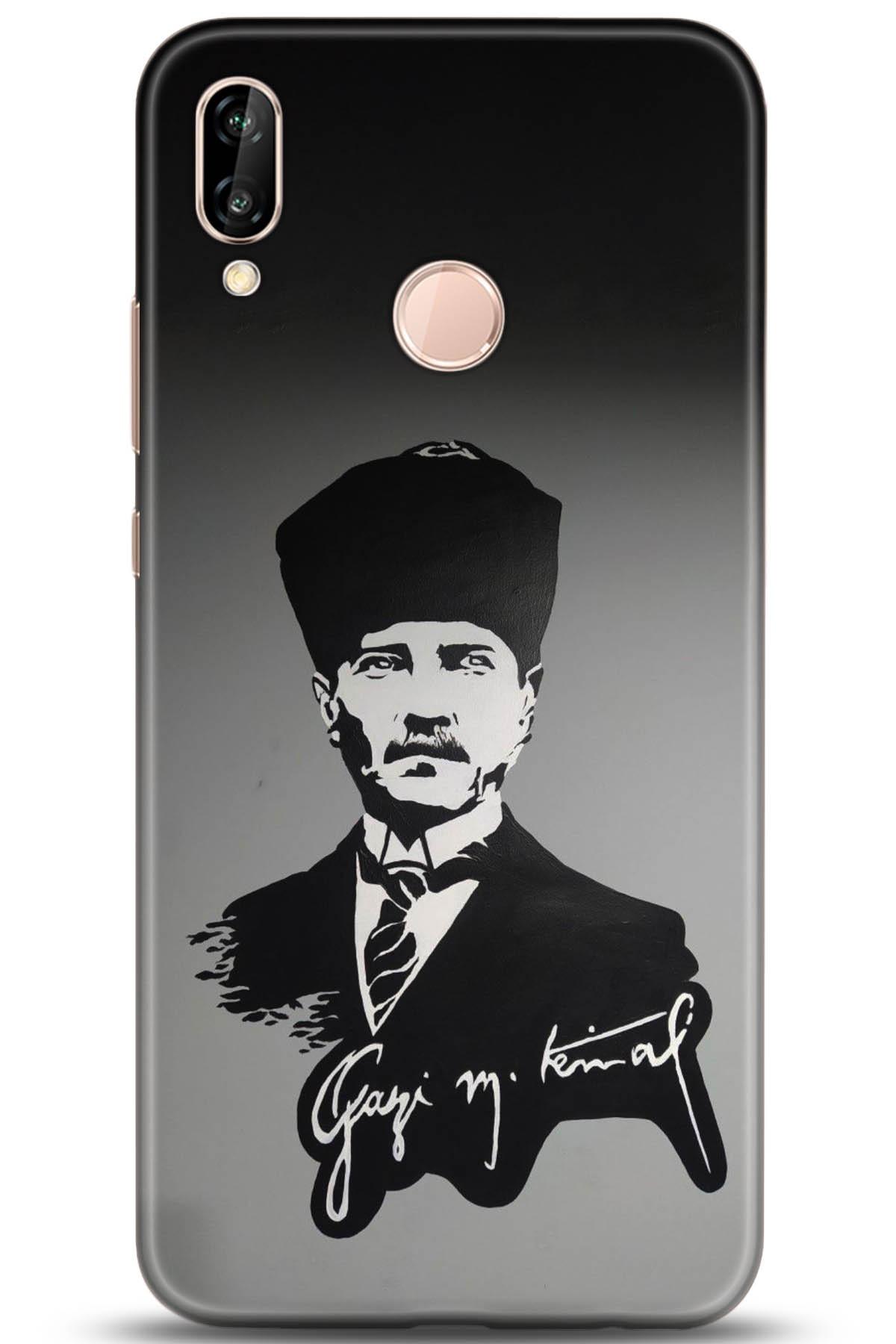 Huawei P20 Lite Uyumlu Kılıf HD Baskılı Kılıf - Followed Institution 5112