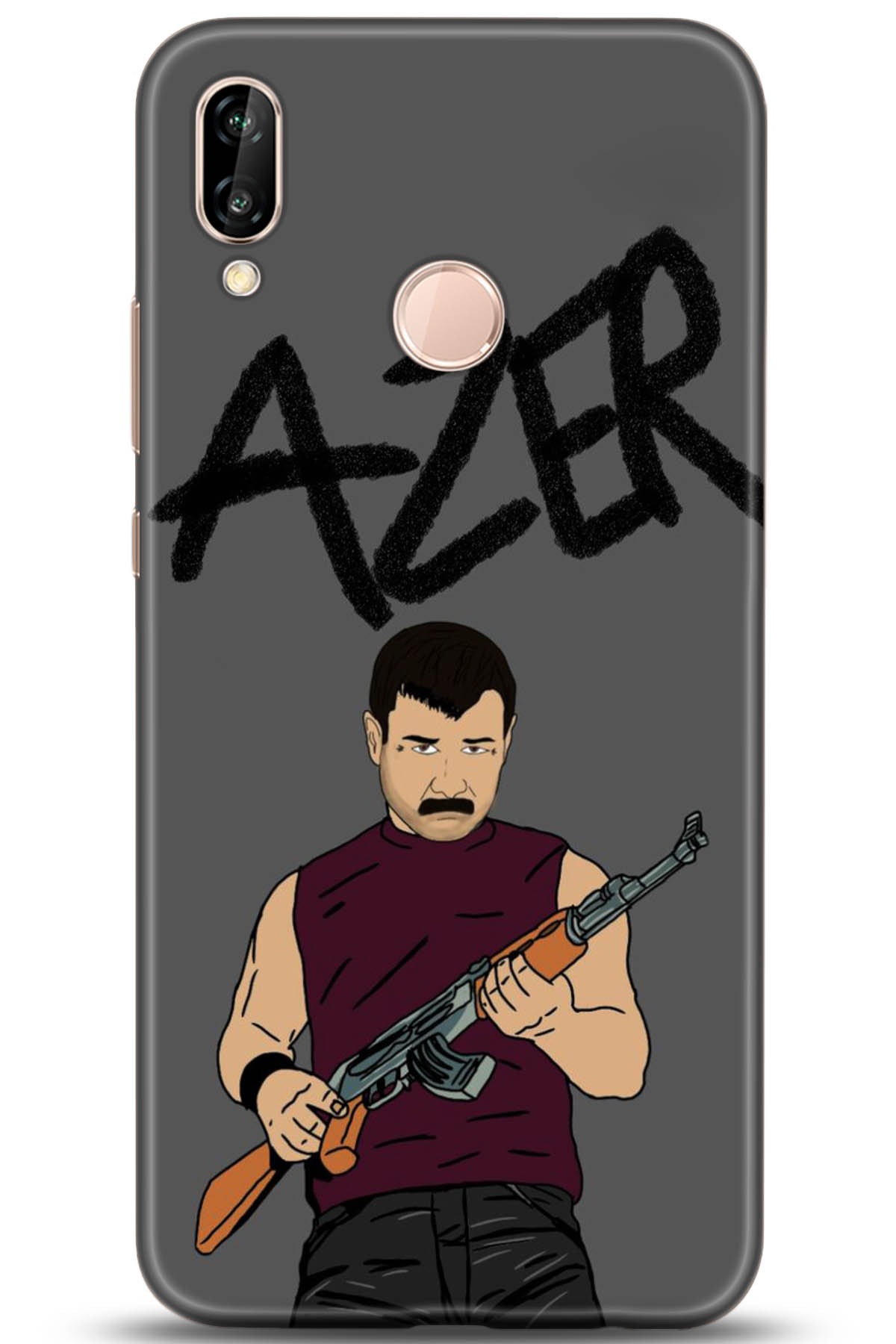 Huawei P20 Lite Uyumlu Kılıf HD Baskılı Kılıf - Followed Institution 5128