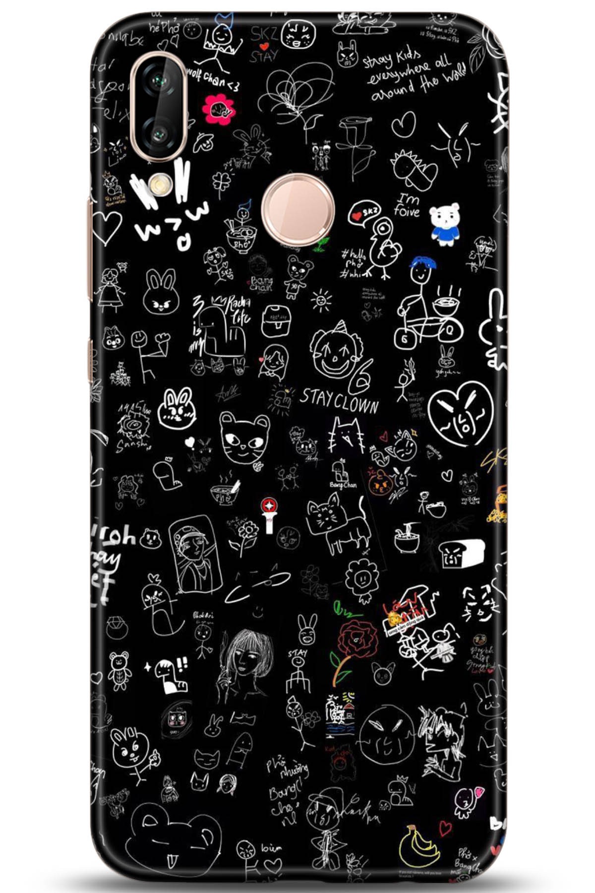 Huawei P20 Lite Uyumlu Kılıf HD Baskılı Kılıf - Followed Institution 5143