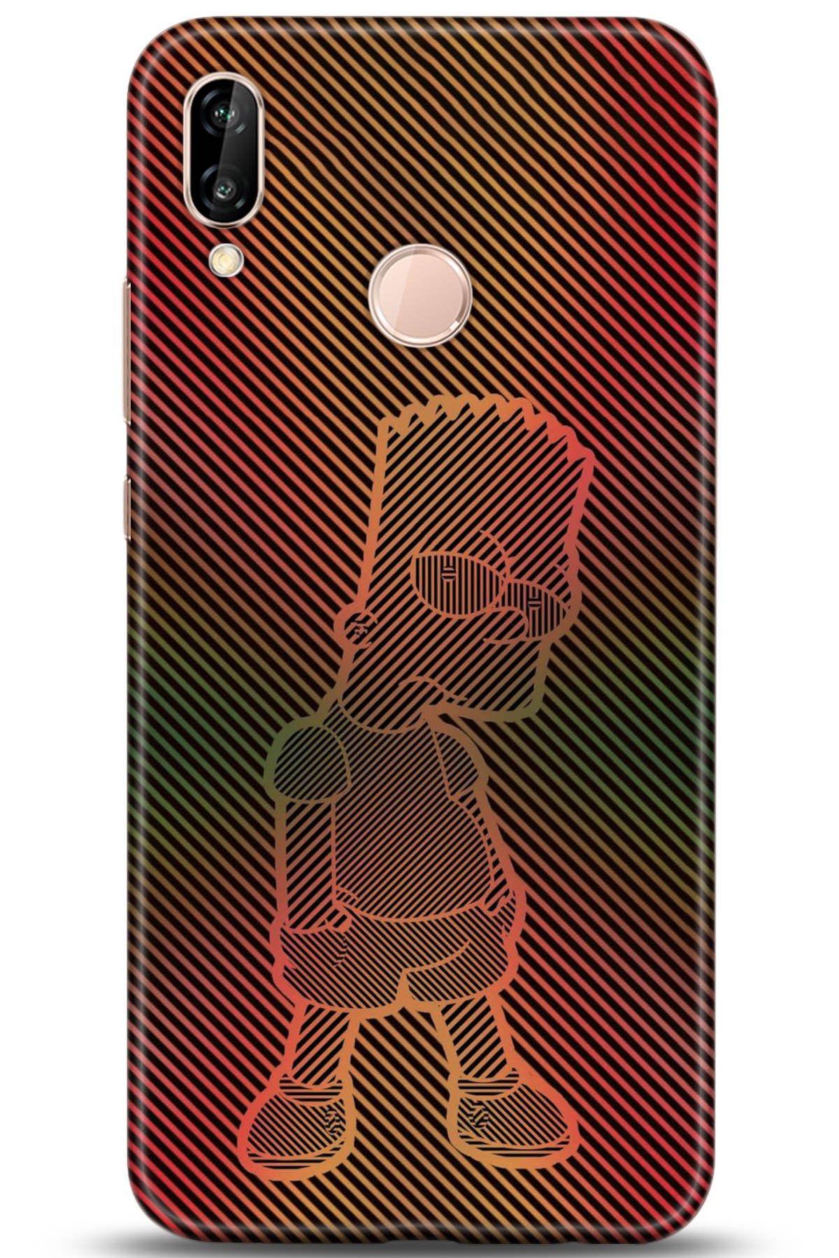 Huawei P20 Lite Uyumlu Kılıf HD Baskılı Kılıf - Followed Institution 5147