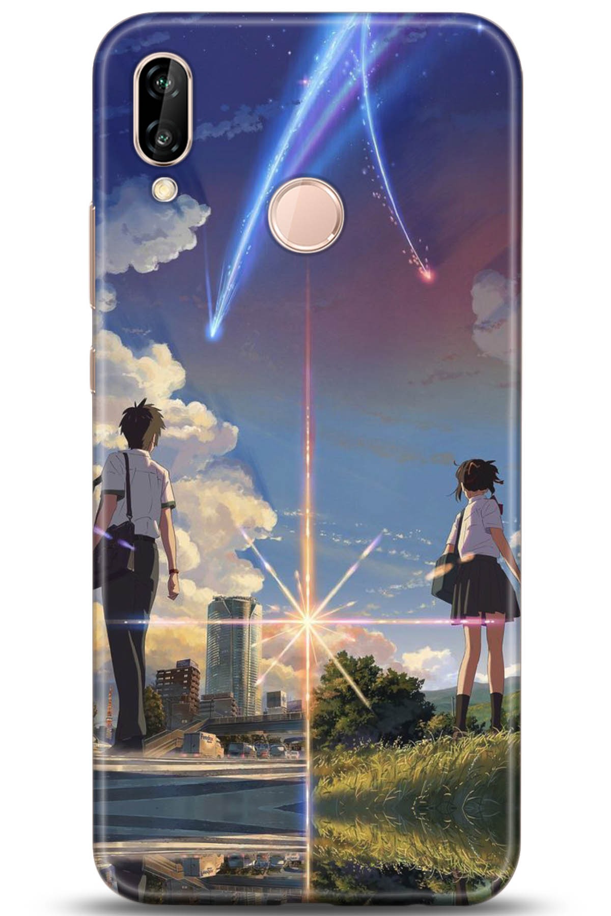 Huawei P20 Lite Uyumlu Kılıf HD Baskılı Kılıf - Followed Institution 5176