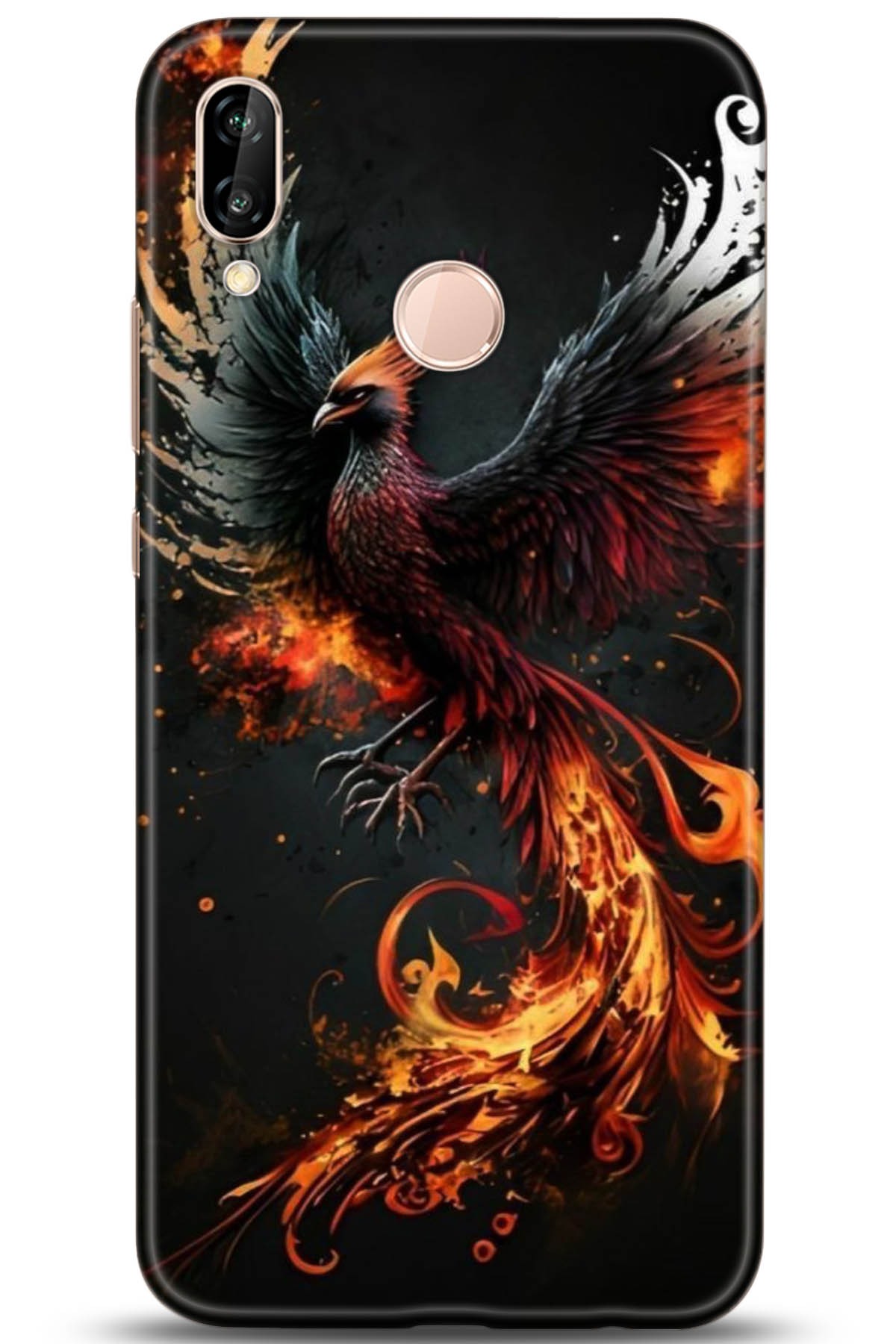 Huawei P20 Lite Uyumlu Kılıf HD Baskılı Kılıf - Followed Institution 5187